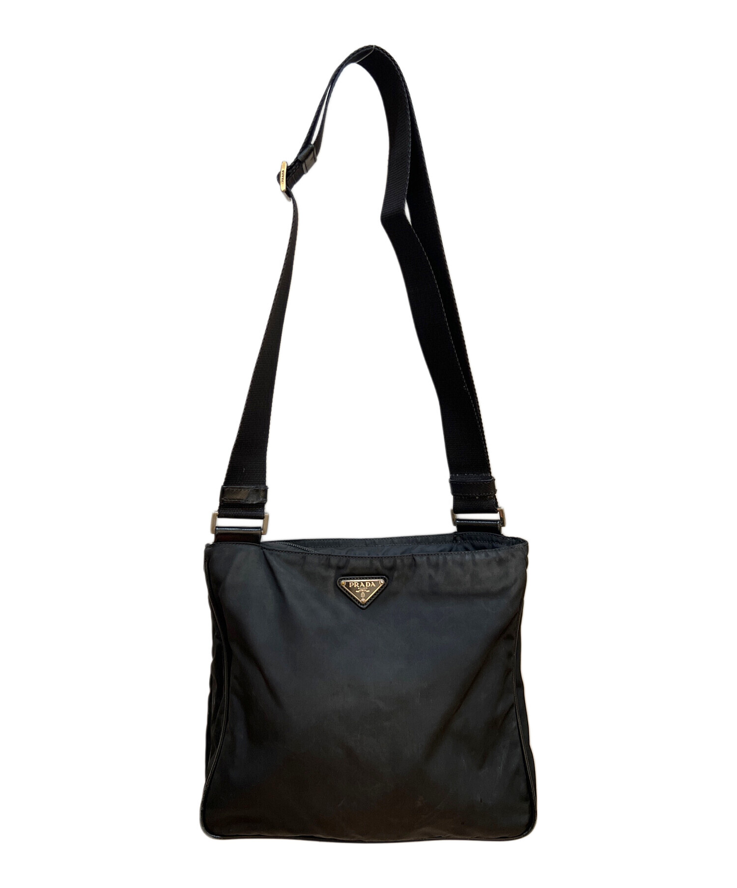 中古・古着通販】PRADA (プラダ) ショルダーバッグ ブラック｜ブランド