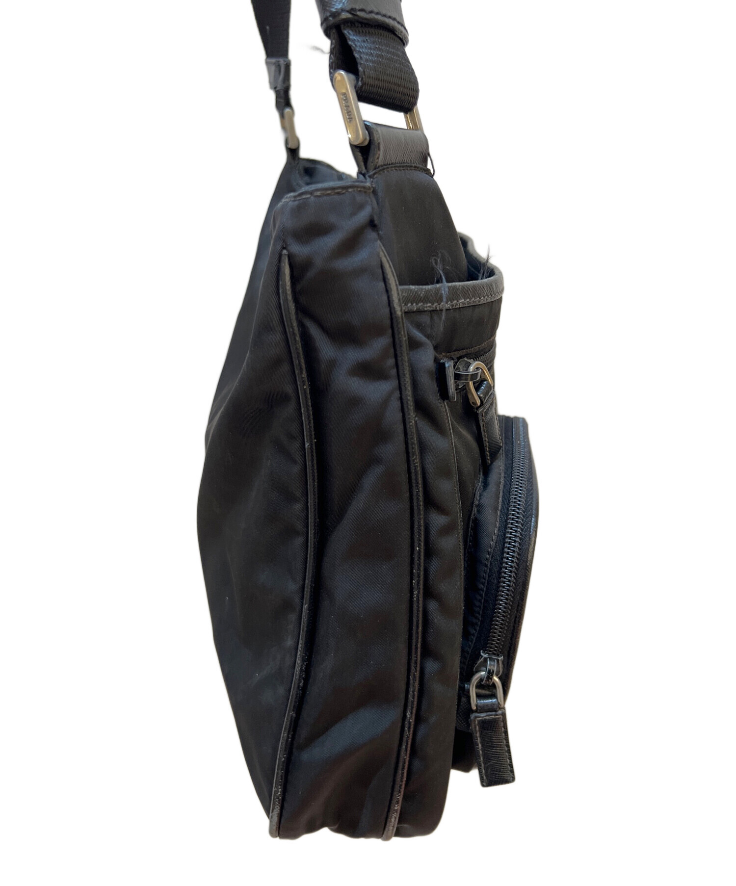 中古・古着通販】PRADA (プラダ) ショルダーバッグ ブラック｜ブランド