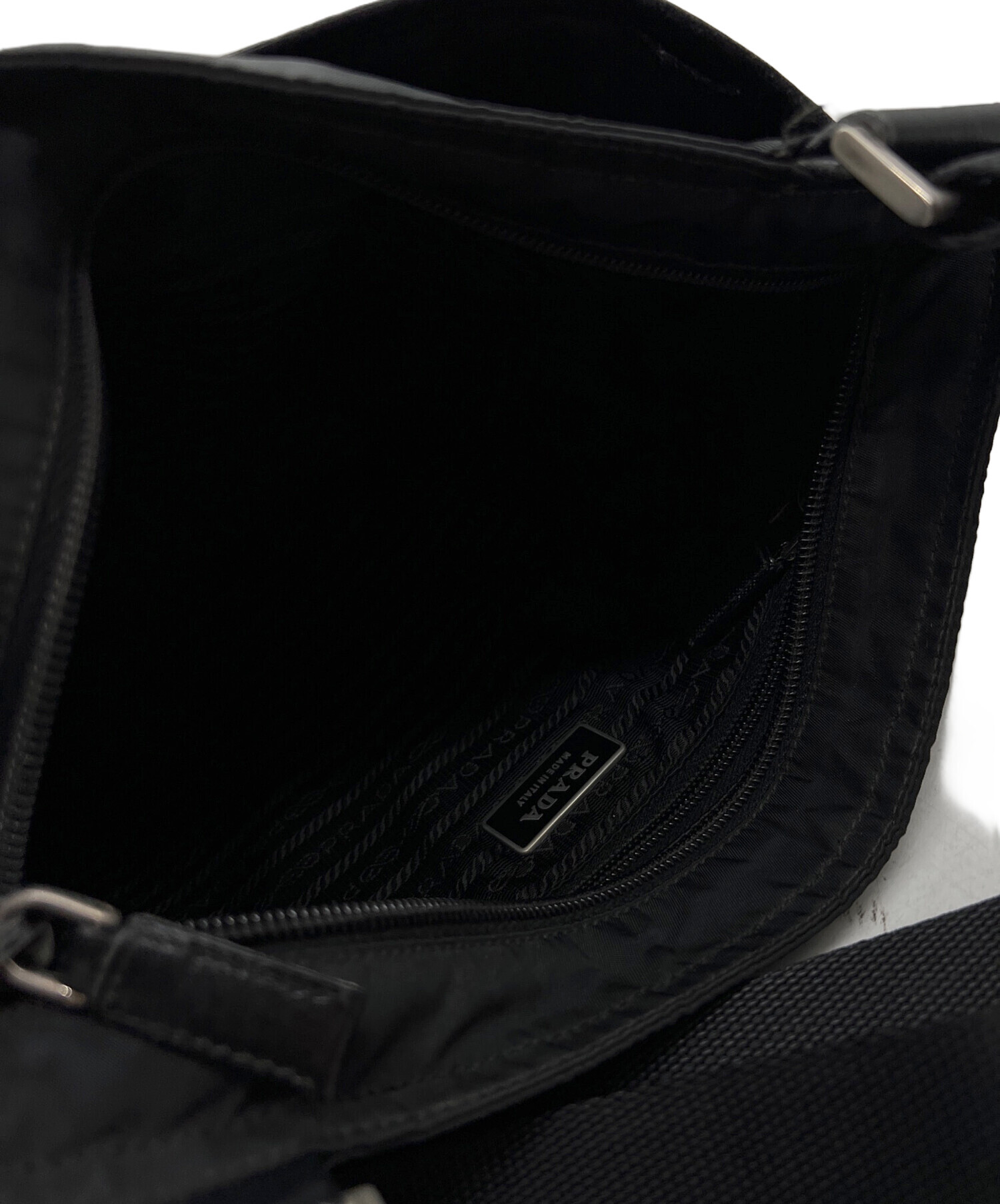 中古・古着通販】PRADA (プラダ) ショルダーバッグ ブラック｜ブランド