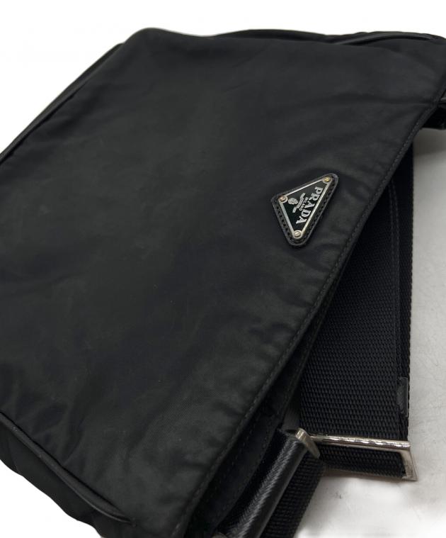 中古・古着通販】PRADA (プラダ) ショルダーバッグ ブラック｜ブランド
