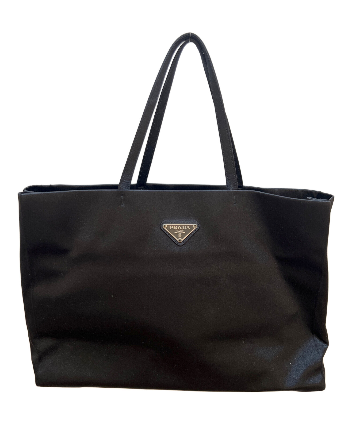 中古・古着通販】PRADA (プラダ) ナイロントートバッグ ブラック