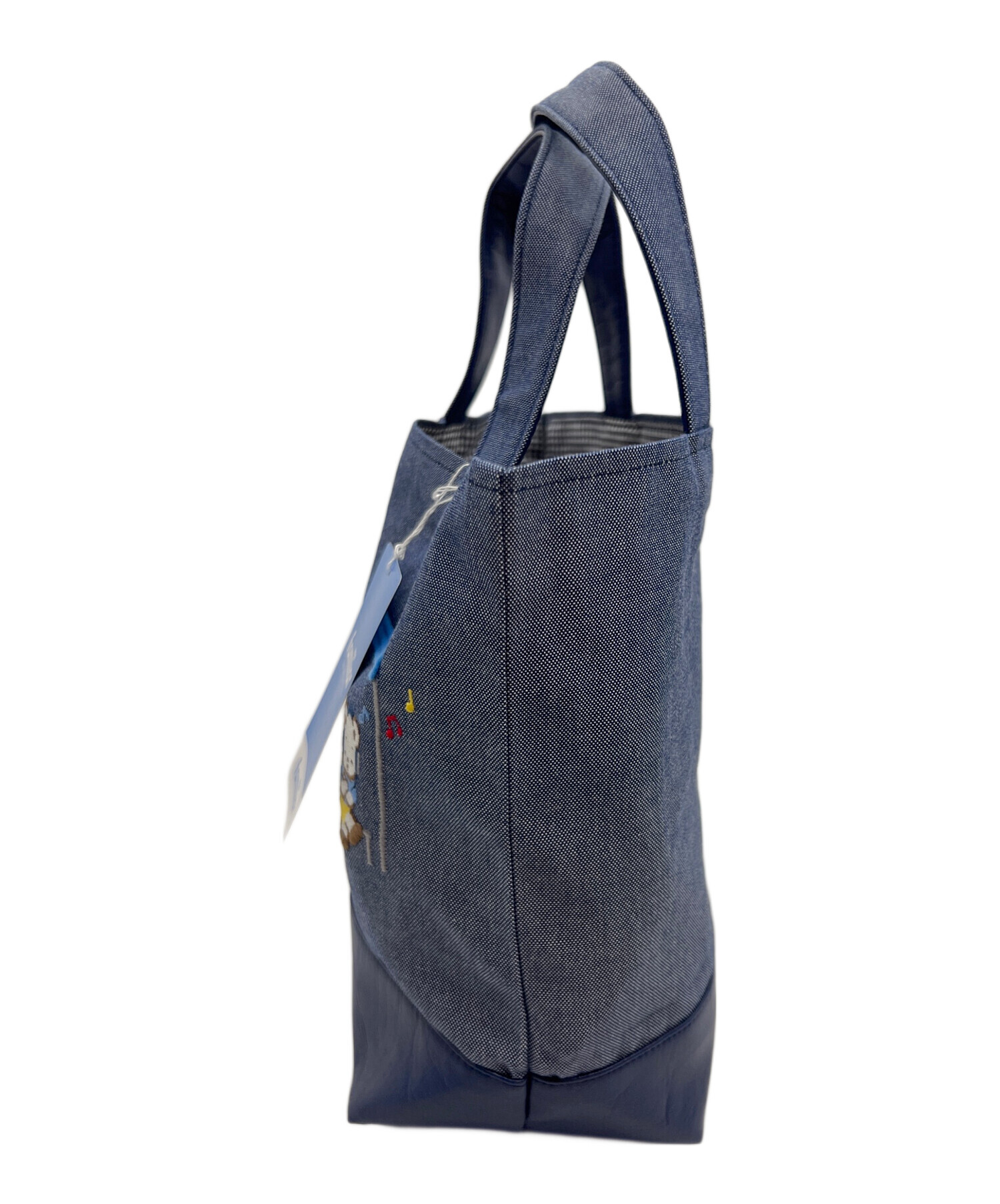 中古・古着通販】familiar (ファミリア) ミニバッグ ネイビー 未使用品