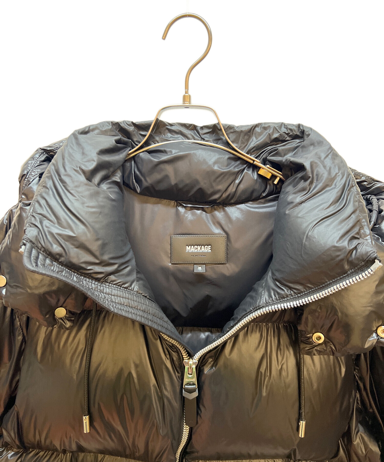 中古・古着通販】mackage (マッカージュ) ダウンジャケット ブラック 