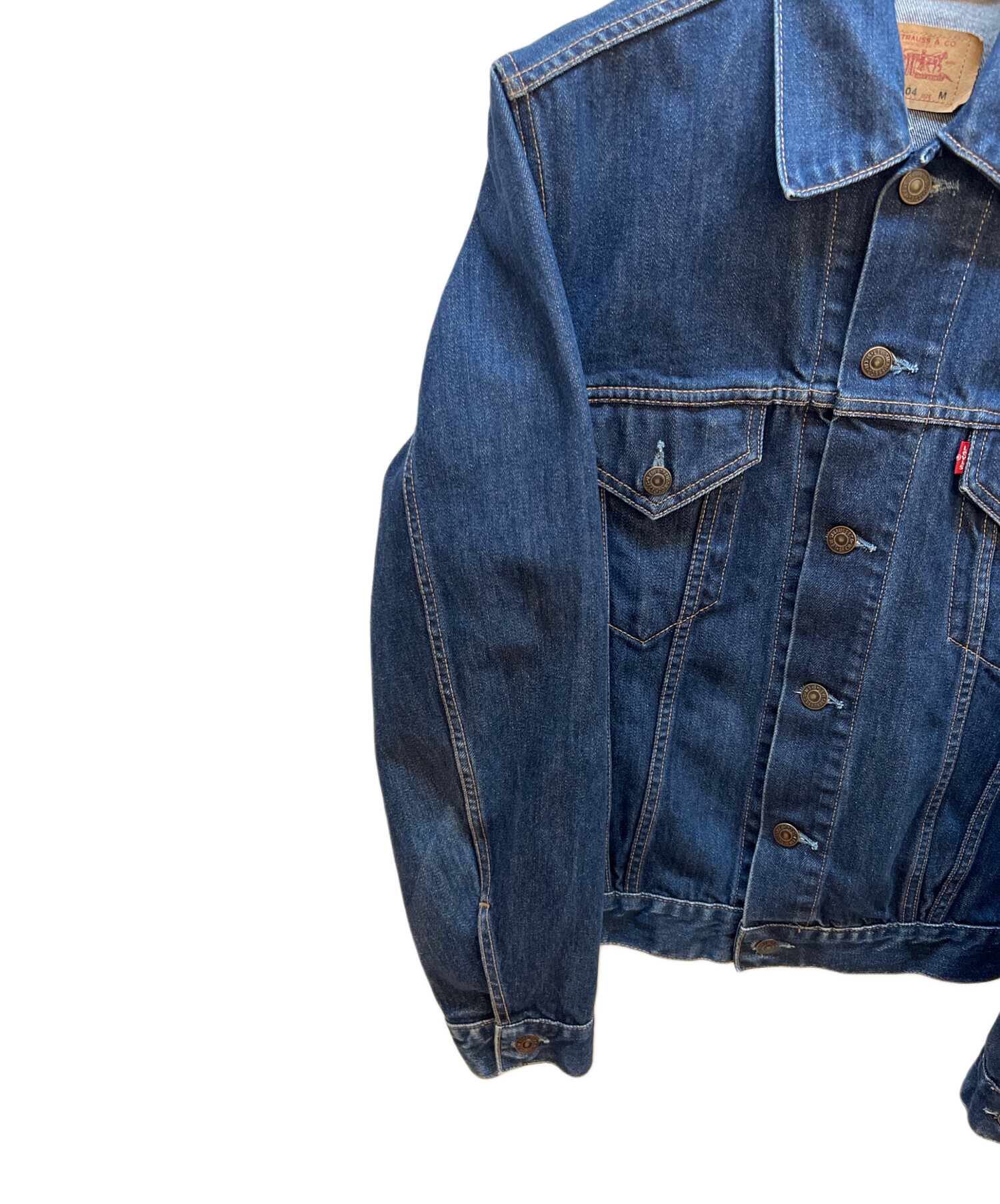 中古・古着通販】LEVI'S (リーバイス) デニムジャケット インディゴ