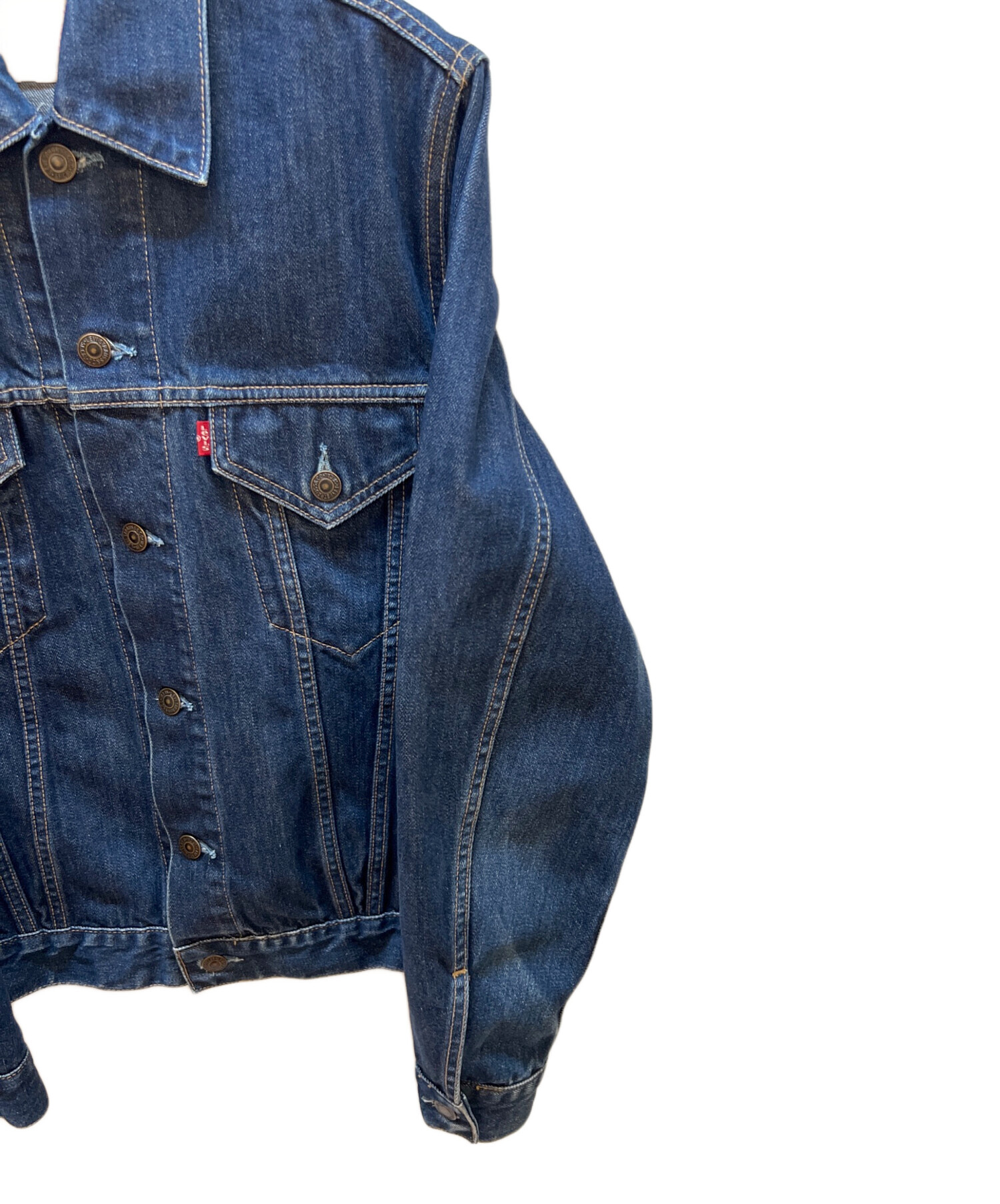 中古・古着通販】LEVI'S (リーバイス) デニムジャケット インディゴ