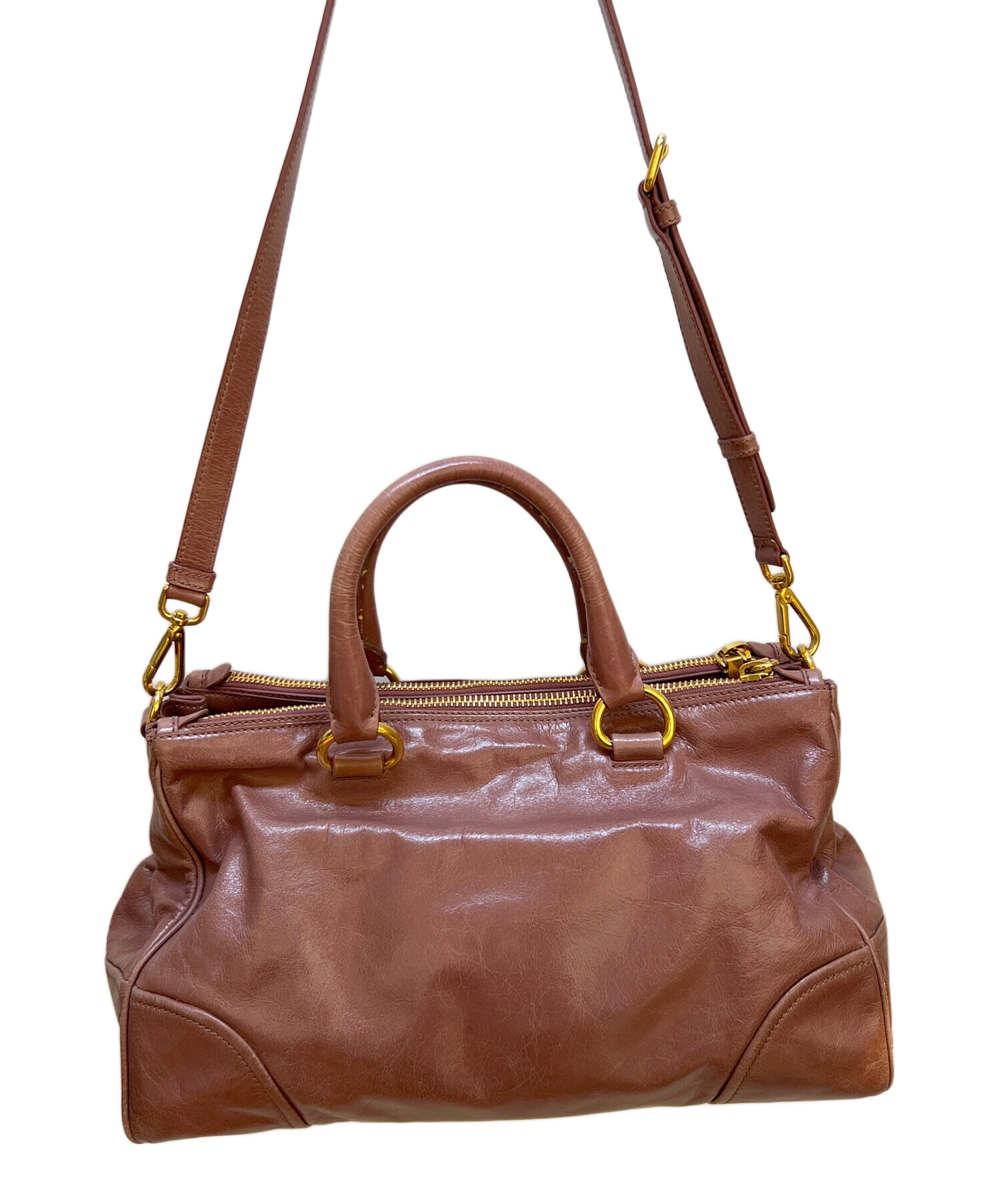 中古・古着通販】PRADA (プラダ) 2WAYバッグ ピンク｜ブランド・古着