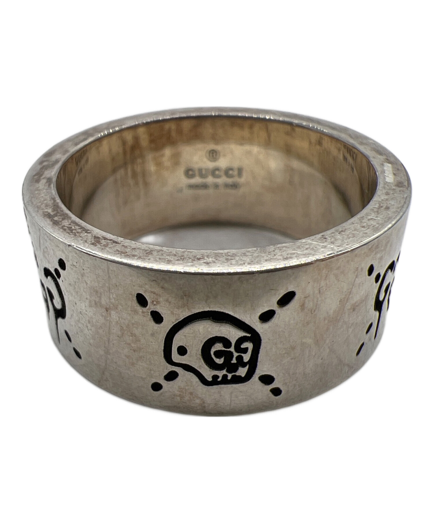 チ*ス様 GUCCI ロゴデザイン シルバーリング AU750 1973 グッチ チ*ス様 GUCCI ロゴデザイン シルバーリング AU750 1973 グッチ - メルカリ