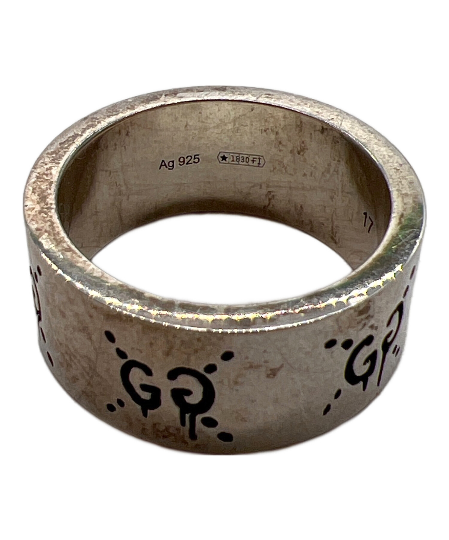 中古・古着通販】GUCCI (グッチ) リング シルバー サイズ:17号