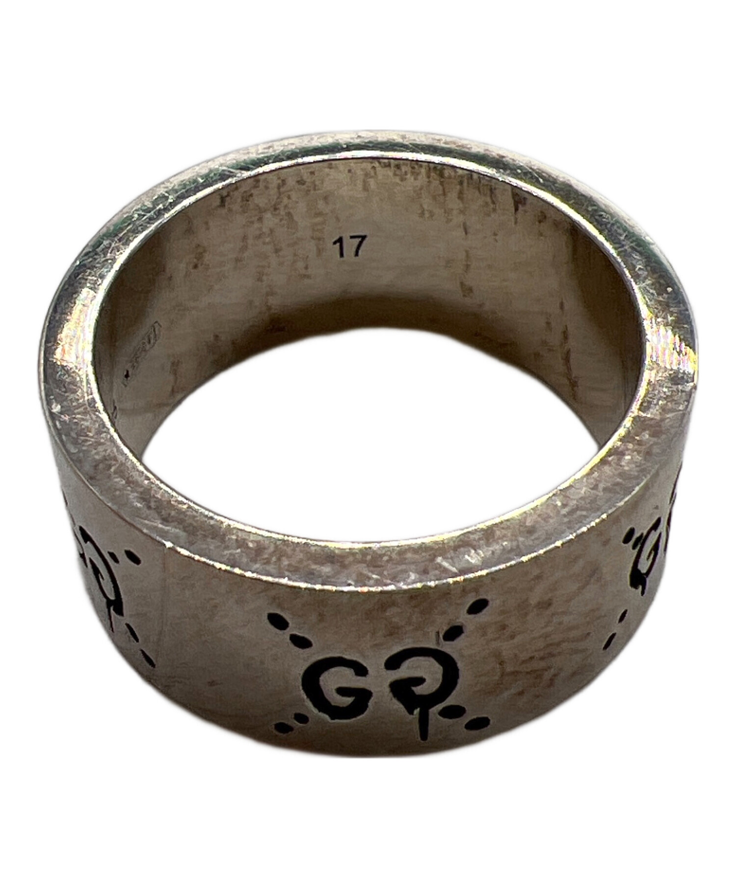 中古・古着通販】GUCCI (グッチ) リング シルバー サイズ:17号