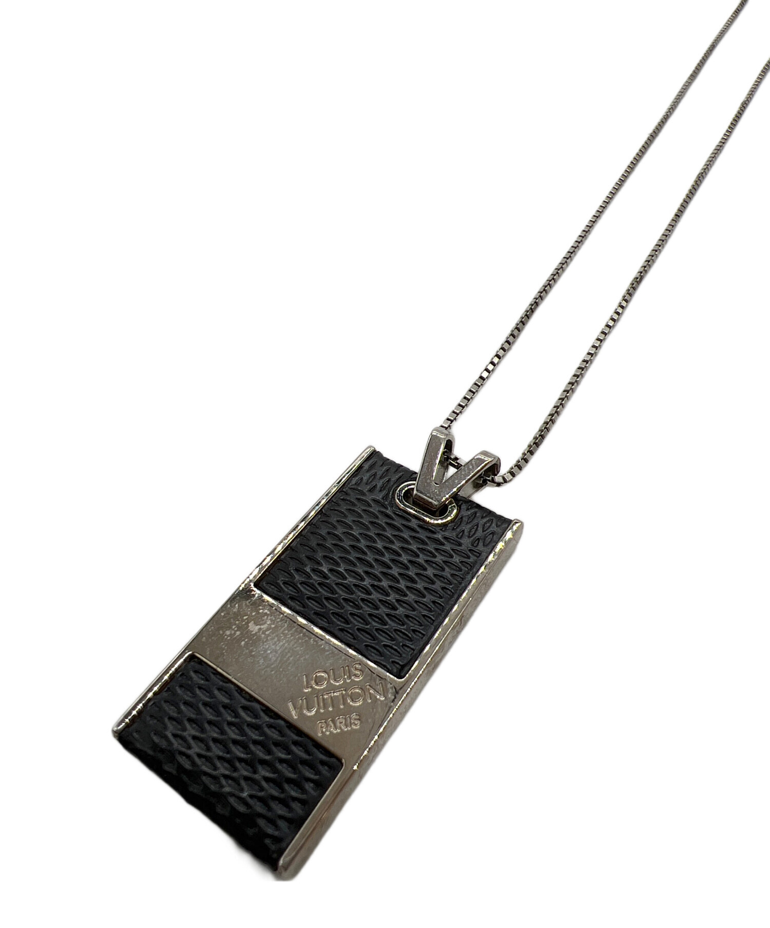 ネックレス　未使用 中古・古着通販】LOUIS VUITTON (ルイ ヴィトン) ネックレス ブラック