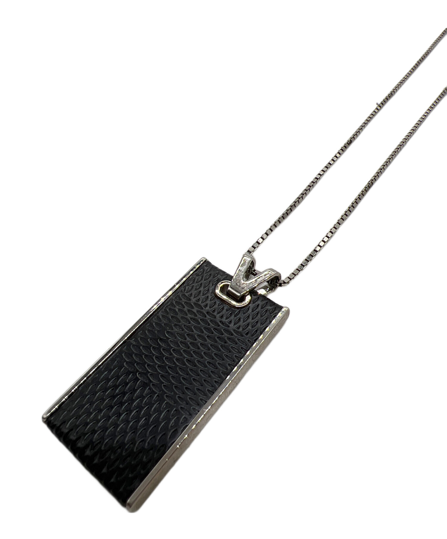 中古・古着通販】LOUIS VUITTON (ルイ ヴィトン) ネックレス ブラック