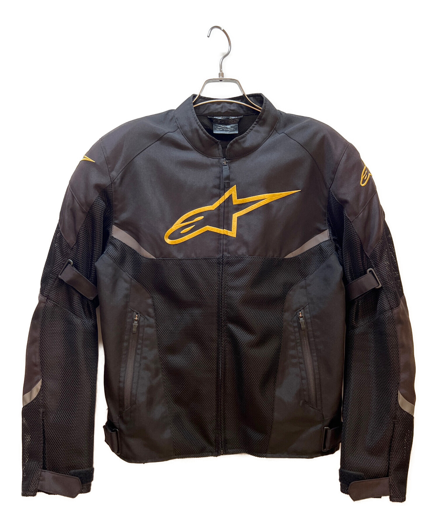 アルパインスターズ バイクジャケット 黒 L相当 プロテクター完備 中古・古着通販】Alpinestars (アルパインスターズ) プロテクター