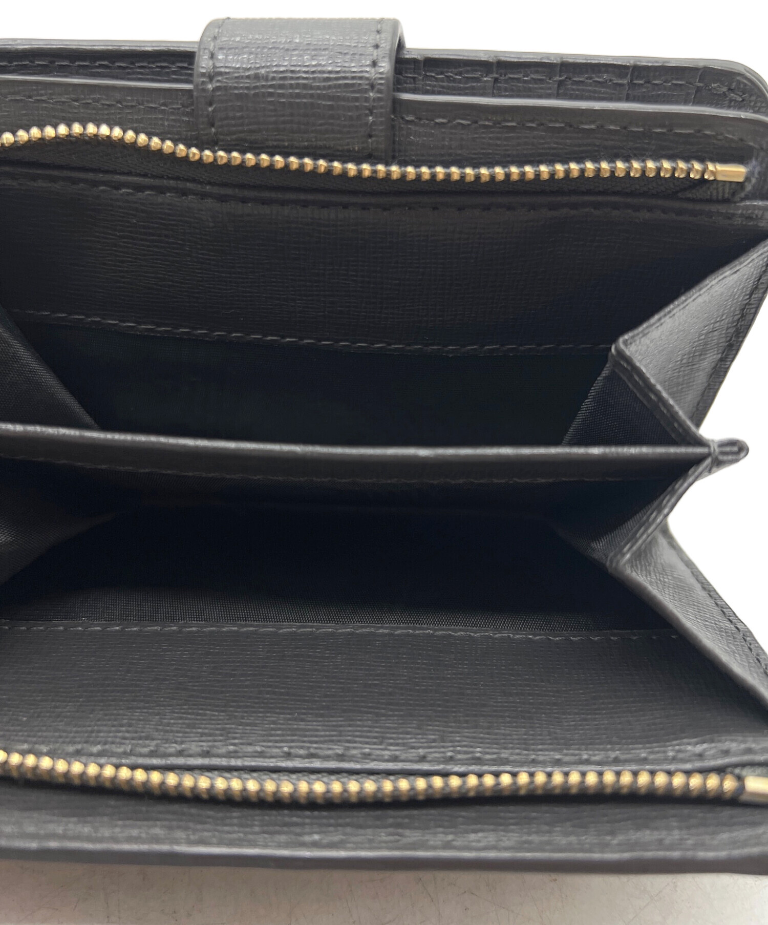 中古・古着通販】FURLA (フルラ) 2つ折り財布 グレー｜ブランド・古着