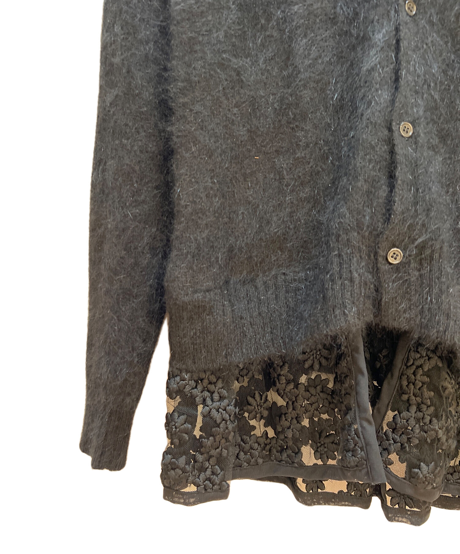 noir kei ninomiyaチャイナカーディガン 中古・古着通販】noir kei ninomiya (ノワール ケイ ニノミヤ) ニット