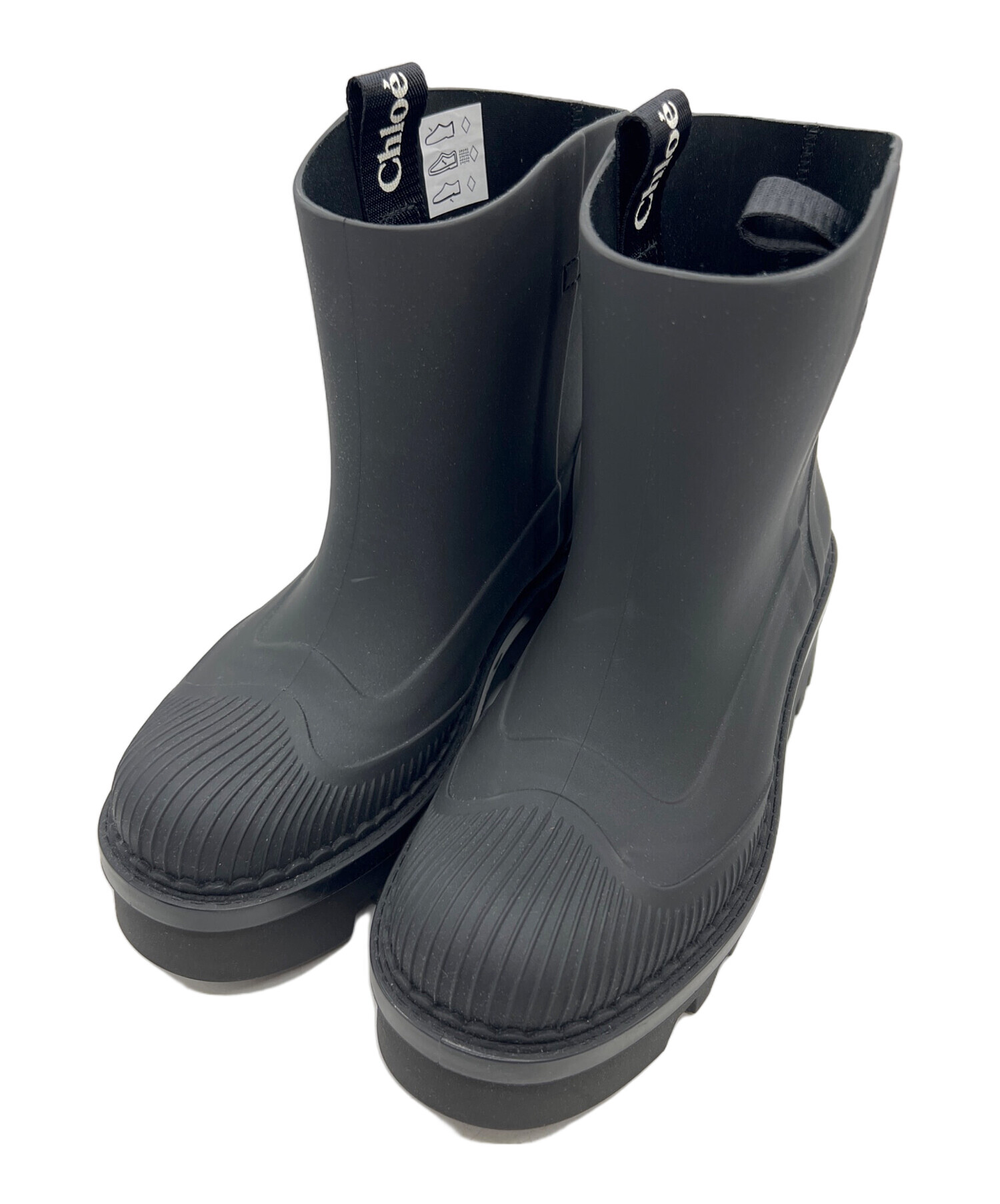 中古・古着通販】Chloe (クロエ) ブーツ ブラック サイズ:37 未使用品 中古・古着通販】Chloe (クロエ) ブーツ ブラック サイズ:37 未使用品