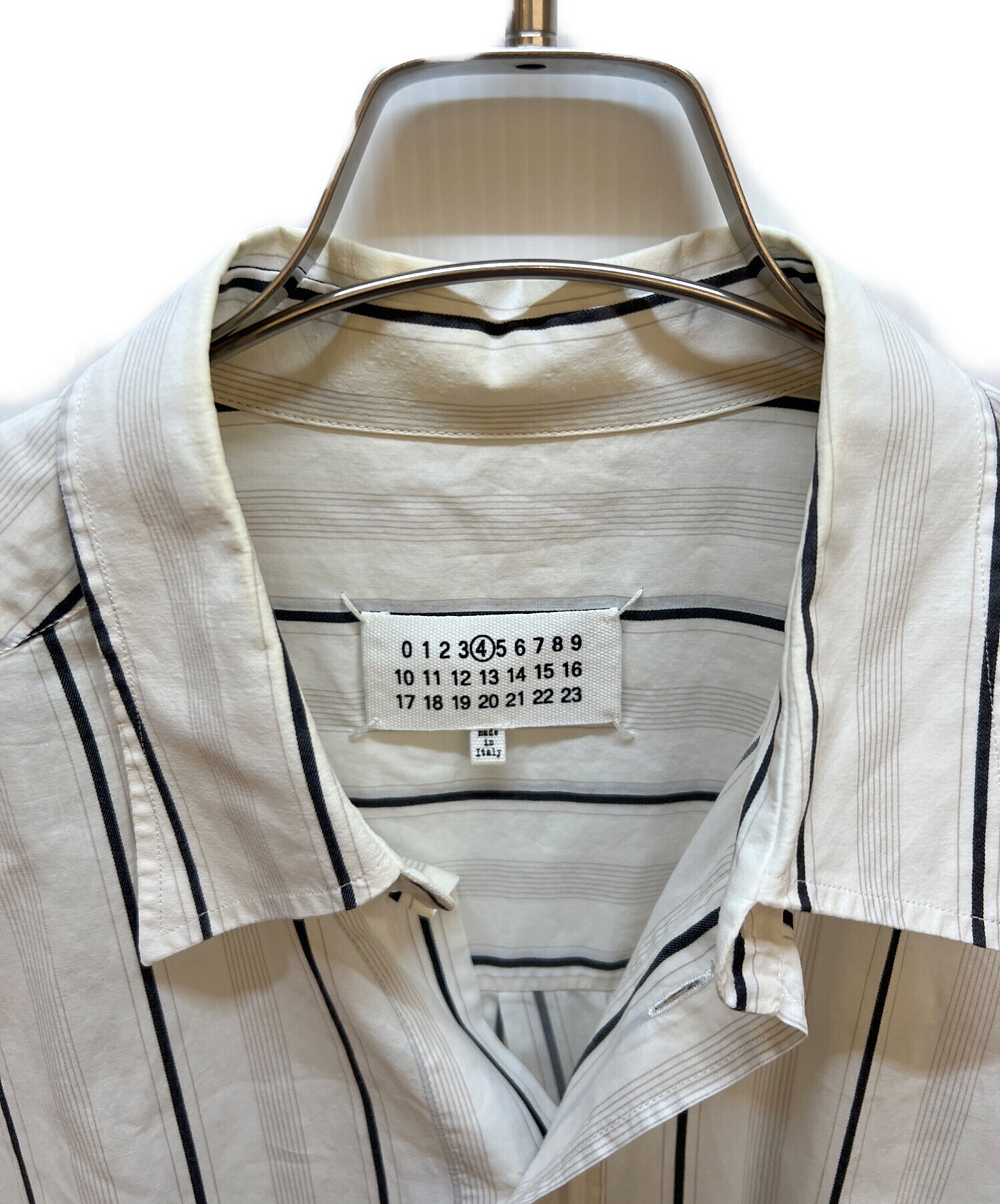 た17 超美品　メゾンマルジェラ　ブラウス　シャツ　長袖 中古・古着通販】Maison Margiela (メゾンマルジェラ) 長袖シャツ