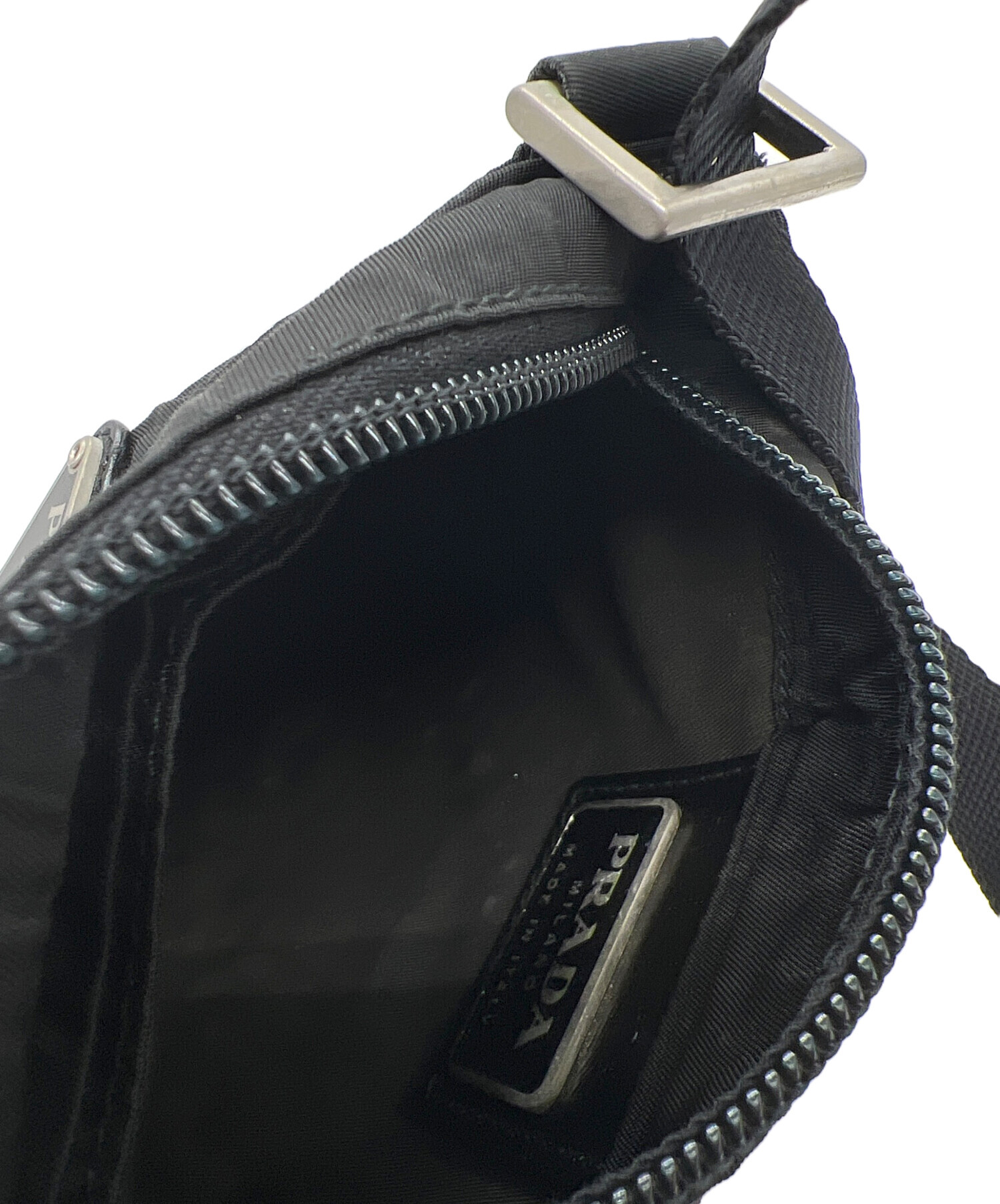 中古・古着通販】PRADA (プラダ) ショルダーバッグ ブラック｜ブランド
