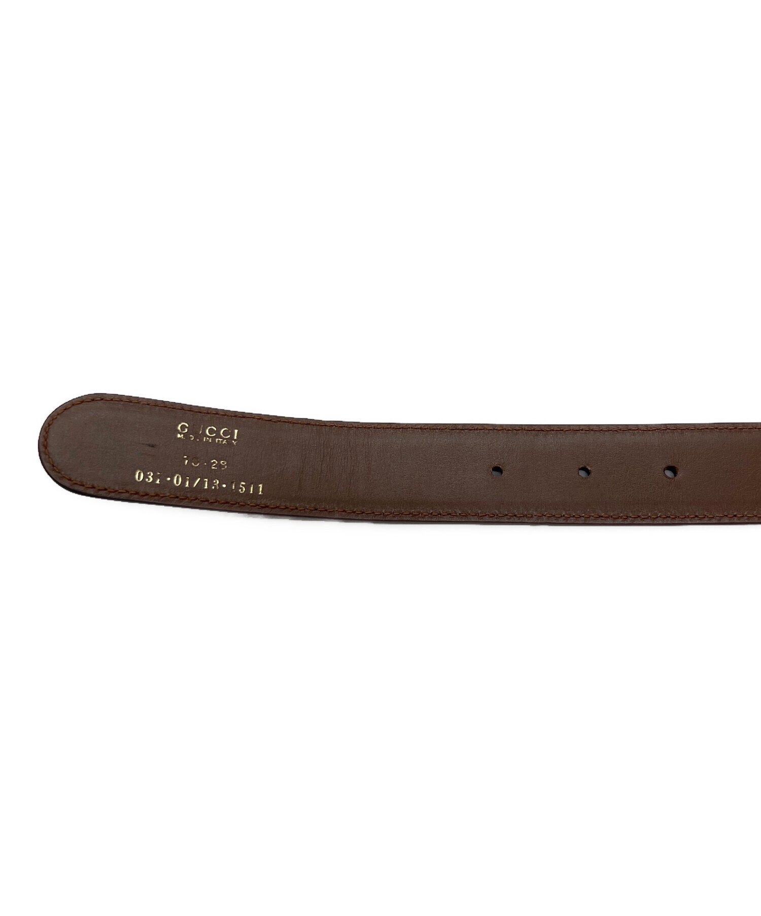中古・古着通販】GUCCI (グッチ) ベルト ブラウン｜ブランド・古着通販