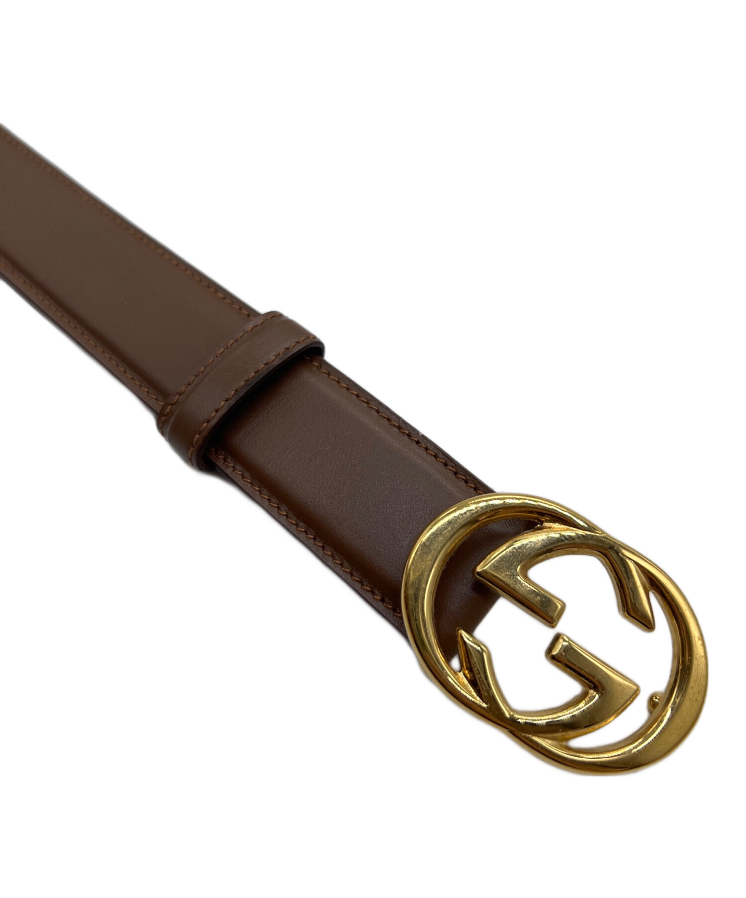 中古・古着通販】GUCCI (グッチ) ベルト ブラウン｜ブランド・古着通販