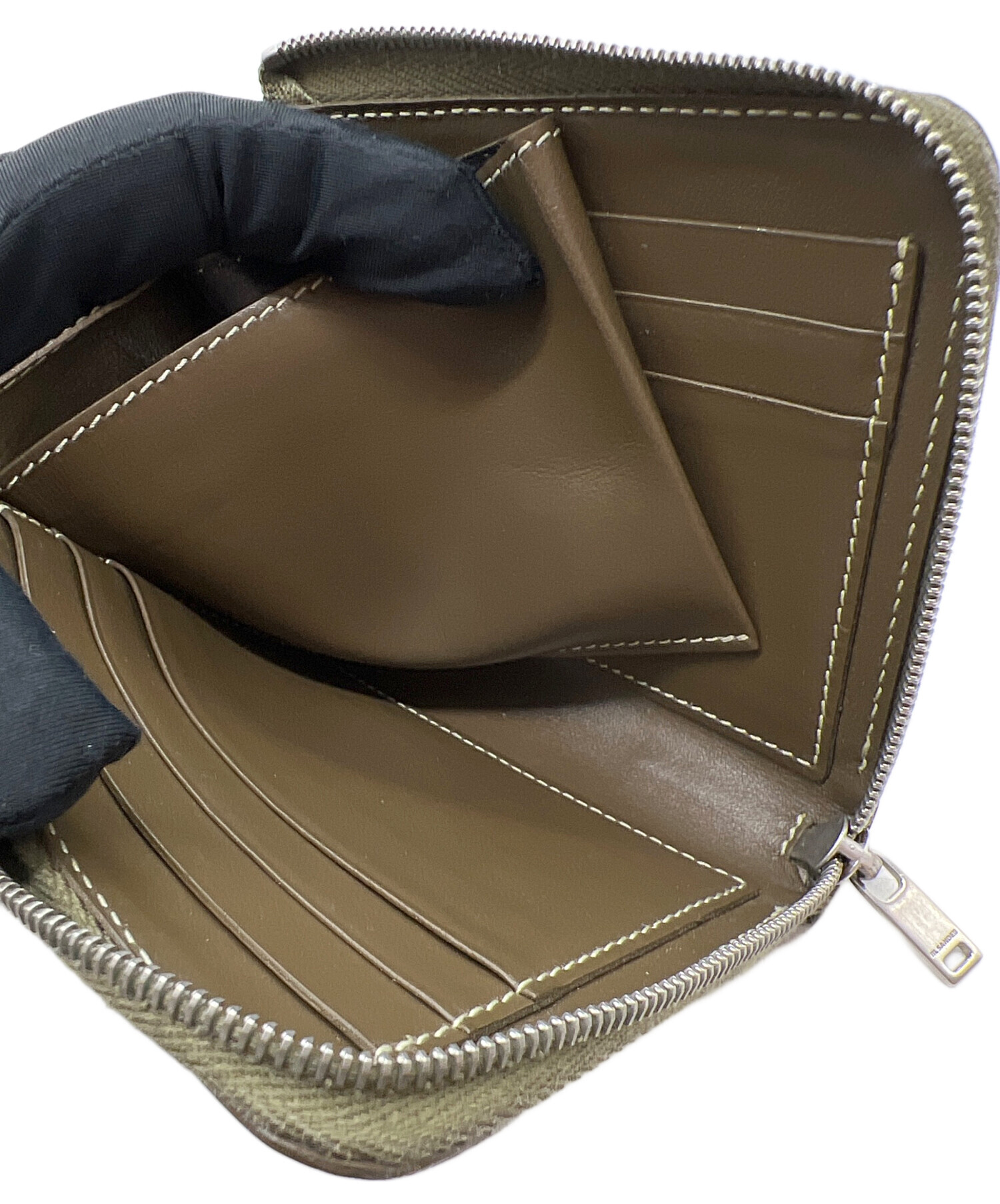 新品未使用　JILSANDER コンパクトウォレット ギフトに最適】 JIL SANDER コンパクトウォレット ミニ財布 (Jil