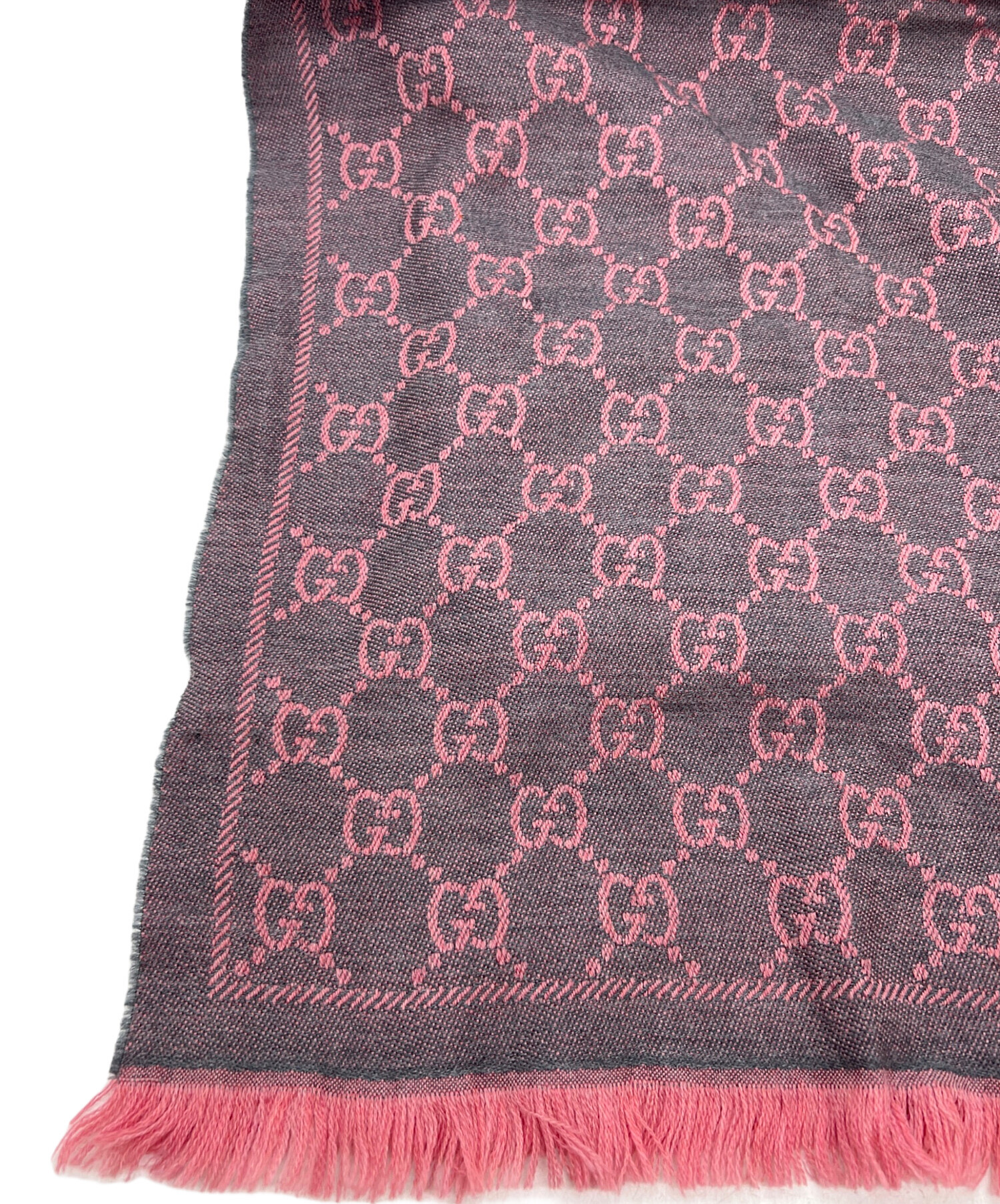 新品 GUCCI グッチ ストール ピンク マフラー グッチ GUCCI ストール マフラー メンズ レディース 男女兼用 GG柄