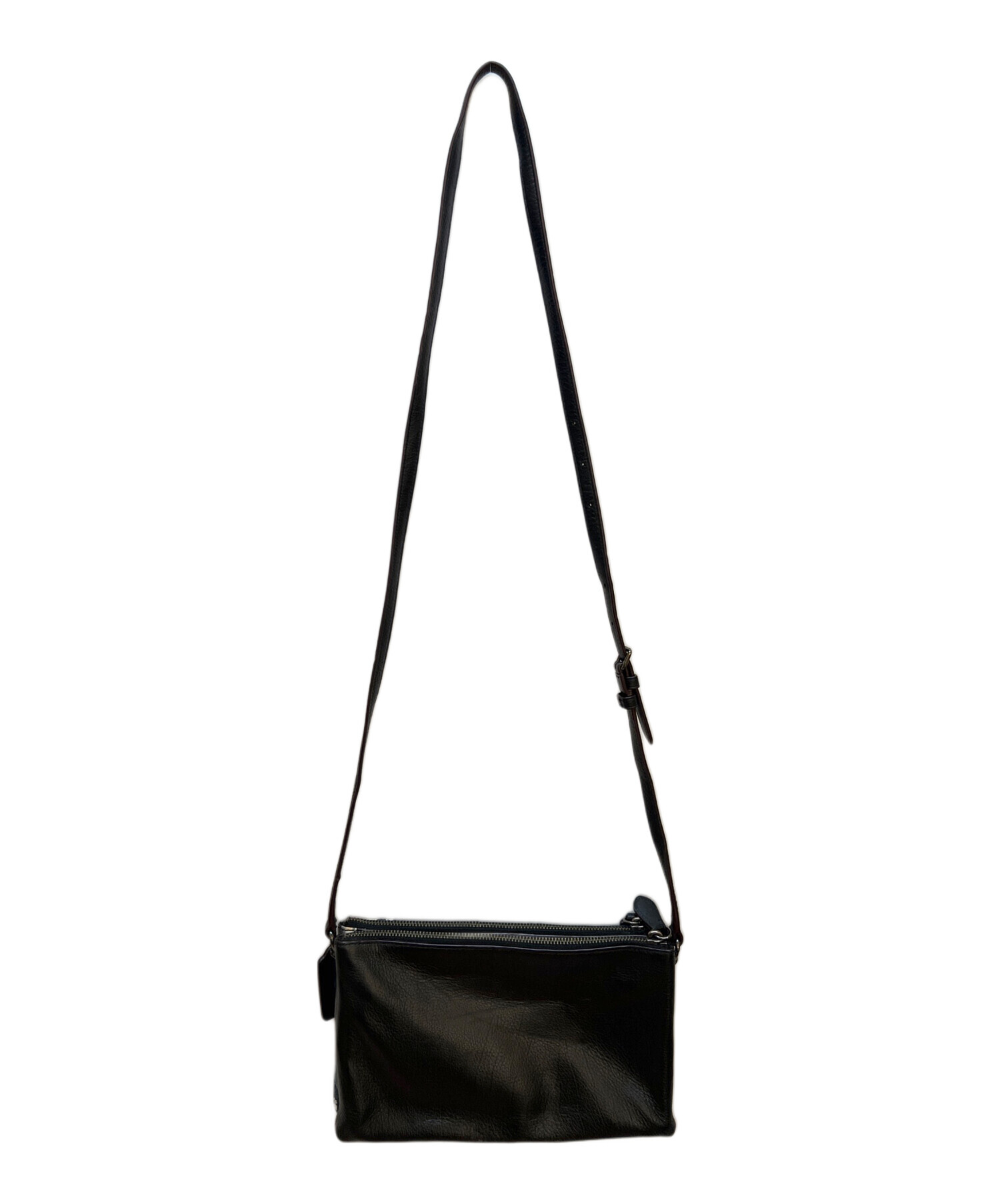 COACH コーチ ショルダーバッグ - インディゴ 【古着】【中古】 中古・古着通販】COACH (コーチ) ショルダーバッグ インディゴ