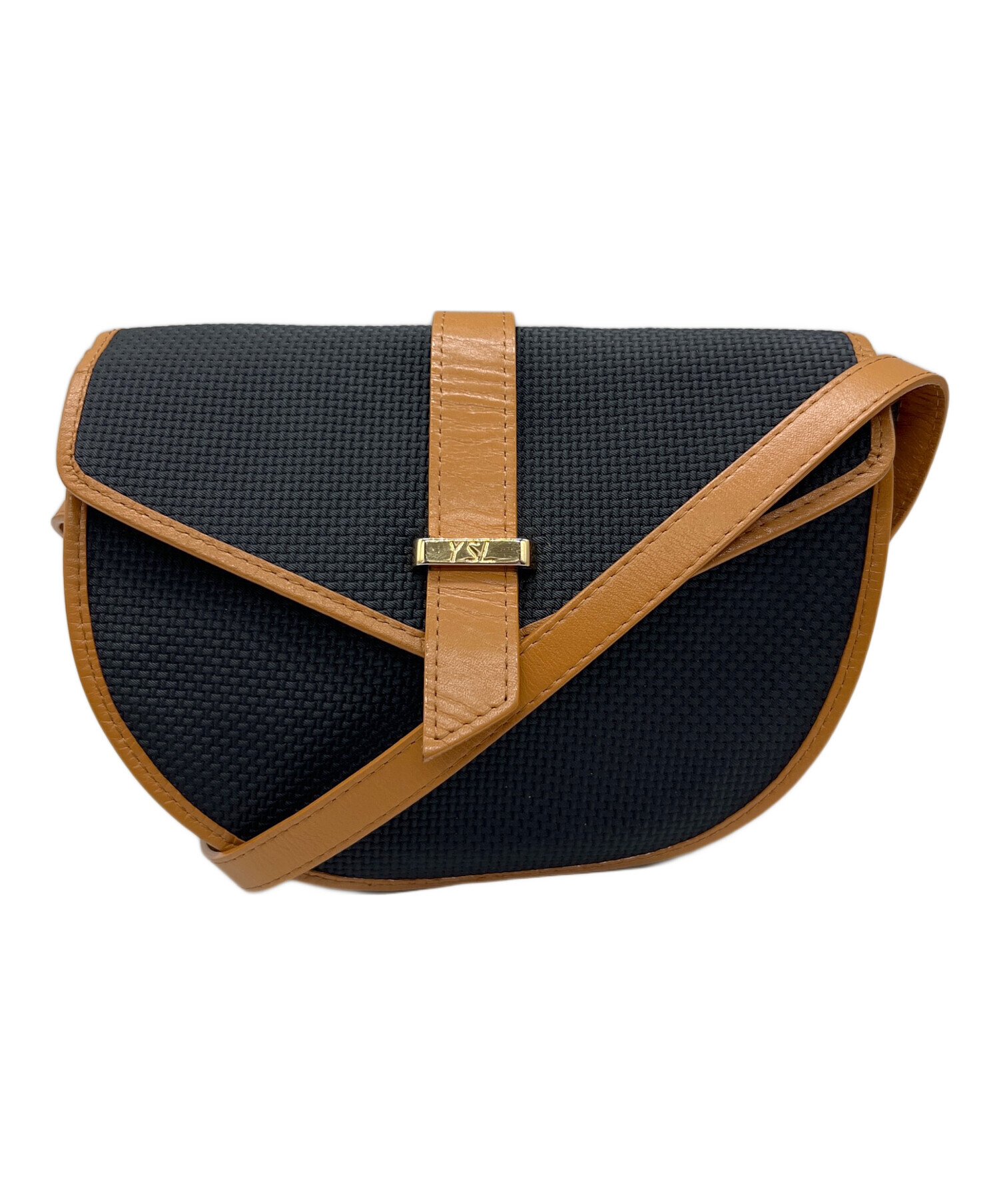 Yves Saint Laurent ブラウンショルダーバッグ新品未使用品 中古・古着通販】Yves Saint Laurent (イヴサンローラン) ショルダー