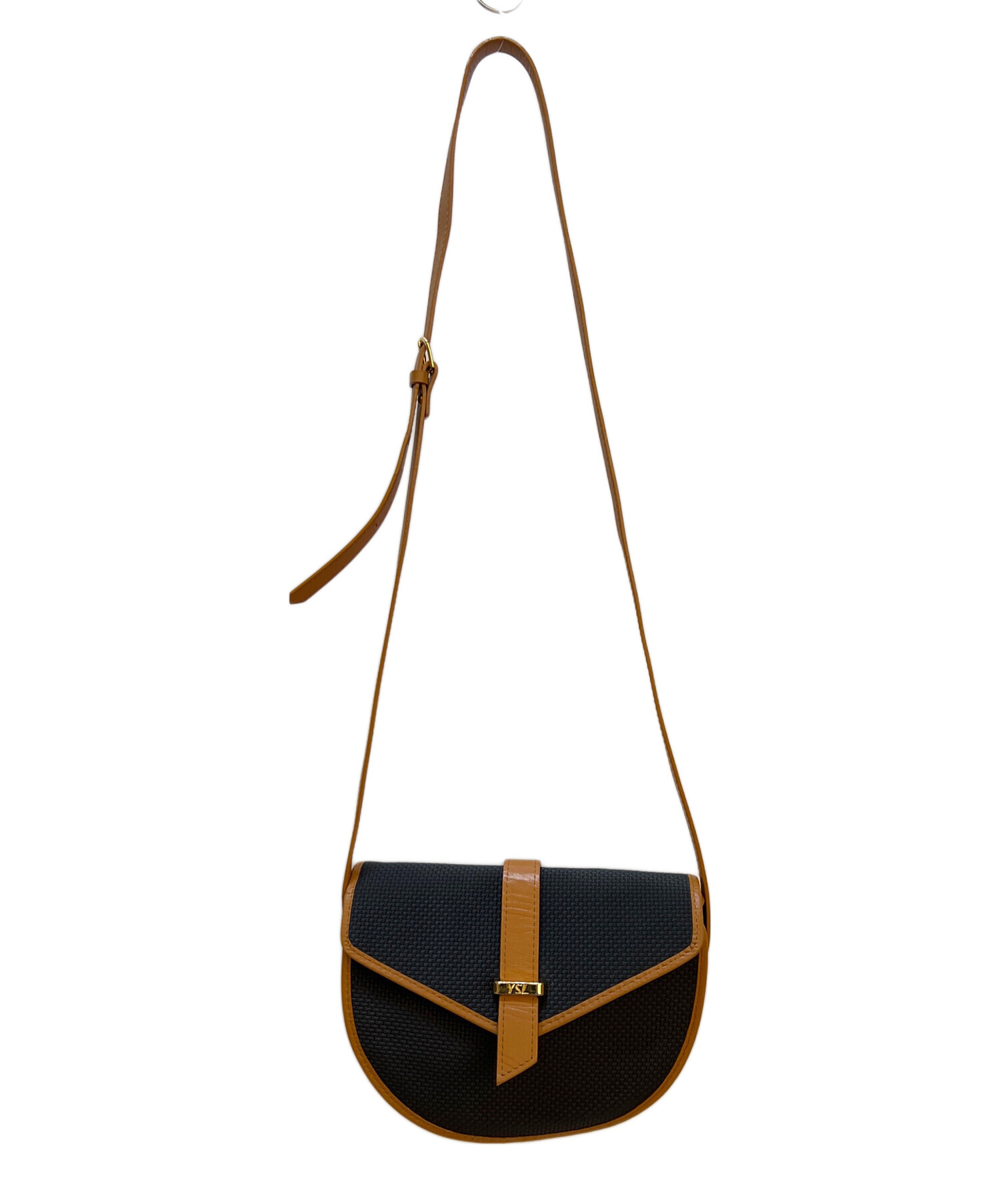 Yves Saint Laurent ブラウンショルダーバッグ新品未使用品 中古・古着通販】Yves Saint Laurent (イヴサンローラン) ショルダー