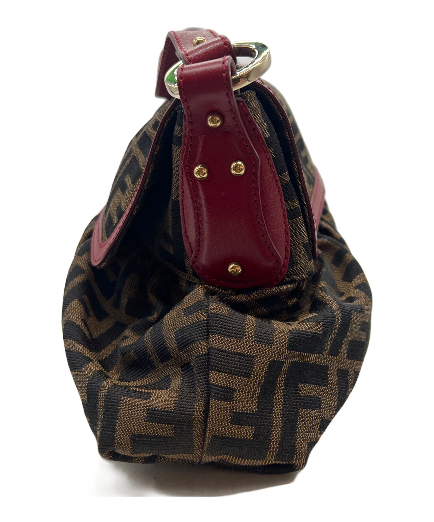 中古・古着通販】FENDI (フェンディ) ハンドバッグ/ズッカ ブラウン