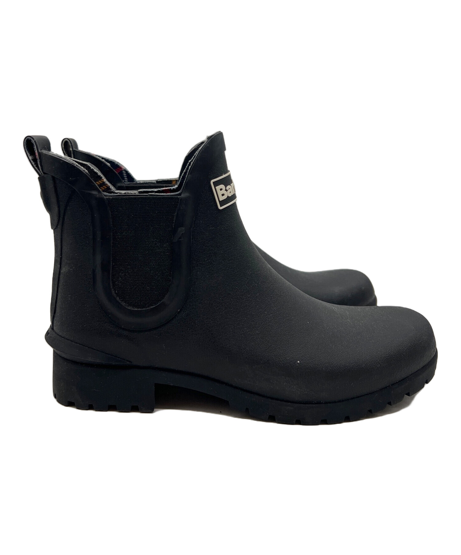 Barbour サイドゴアブーツ ブラック サイズ3 中古・古着通販】Barbour (バブアー) サイドゴアブーツ ブラック