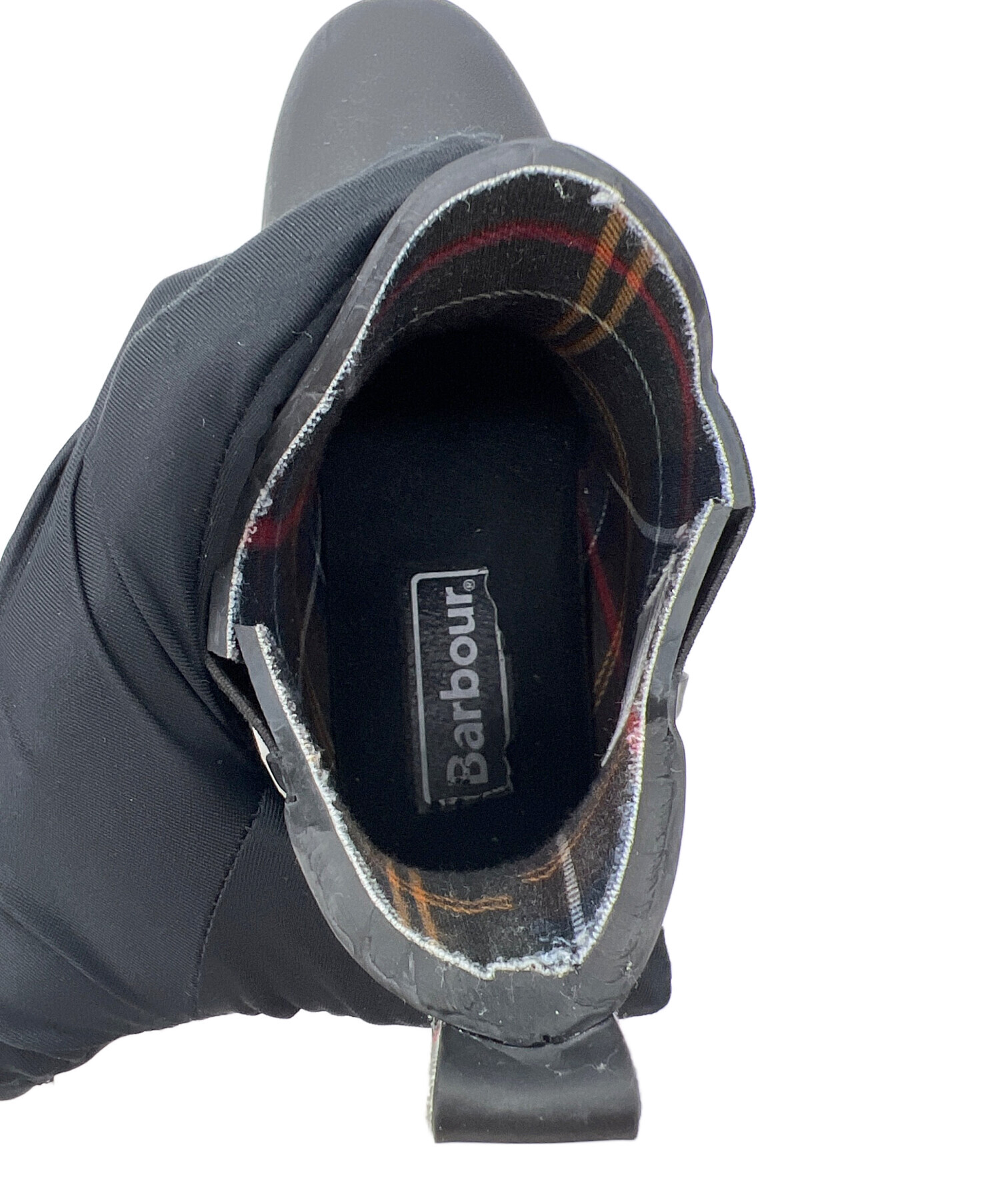 中古・古着通販】Barbour (バブアー) サイドゴアブーツ ブラック