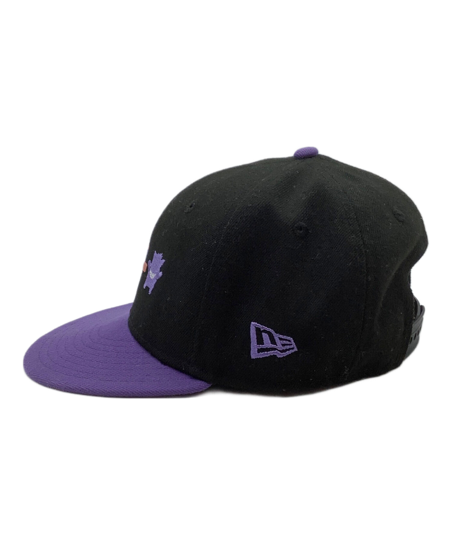激レア/限定【ニューエラ×ポケモン】限定コラボ ジラーチ キャップ黒ブラック×紫 中古・古着通販】New Era (ニューエラ) pokemon (ポケモン) キャップ