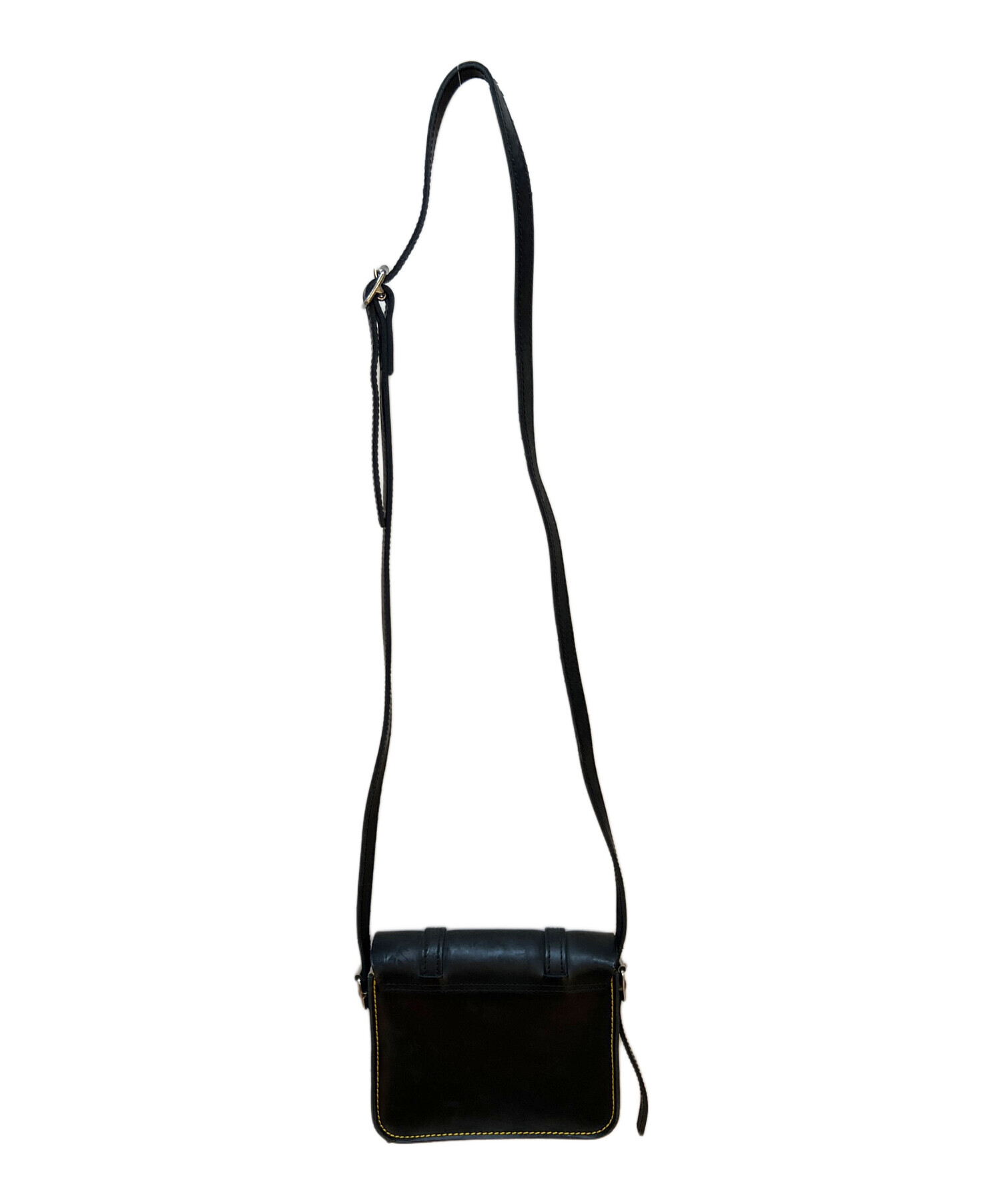 ［ほぼ未使用品］Dr. Martens ブラックショルダーバッグ 中古・古着通販】Dr.Martens (ドクターマーチン) ショルダーバッグ
