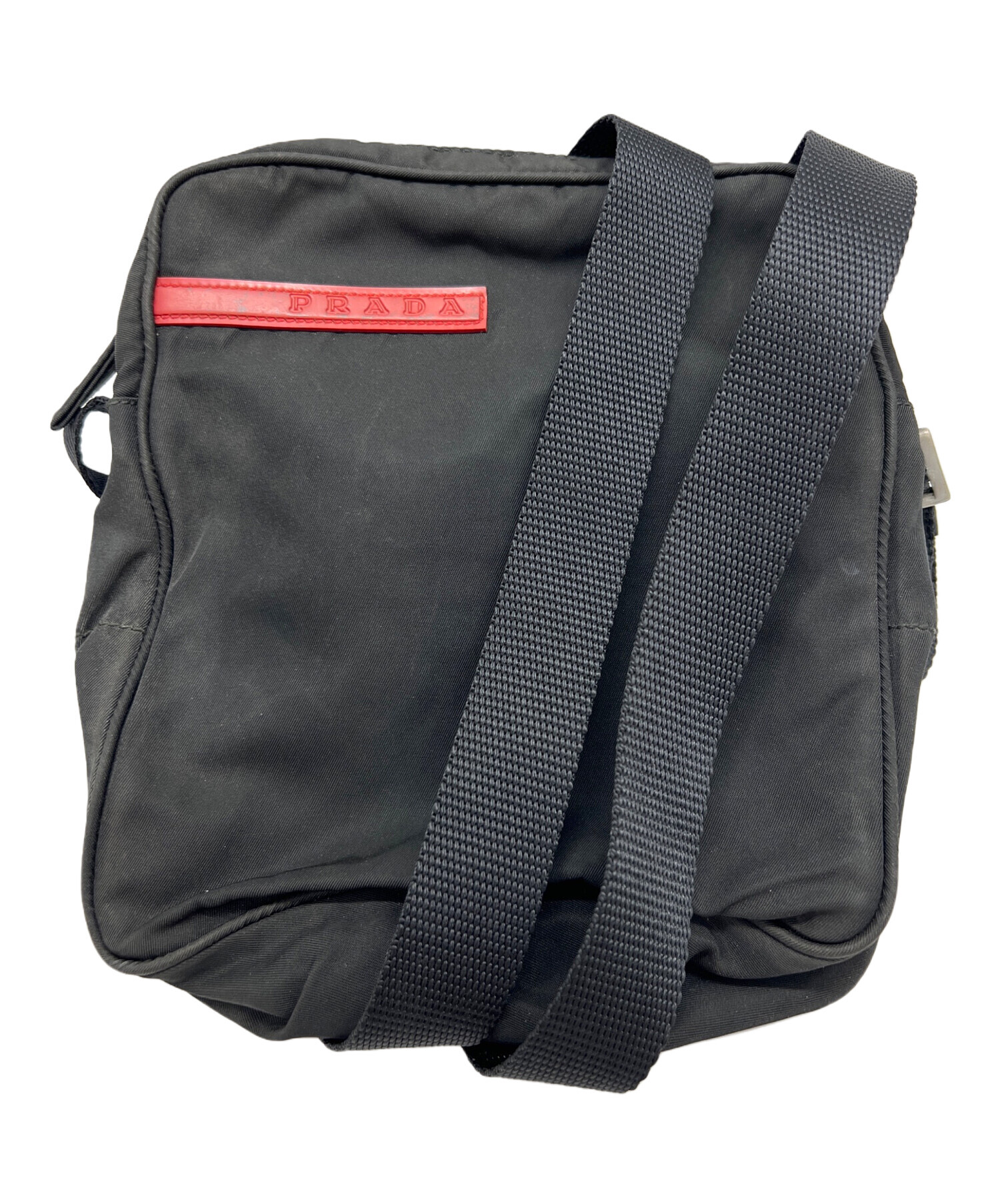 中古・古着通販】PRADA (プラダ) ショルダーバッグ ブラック｜ブランド
