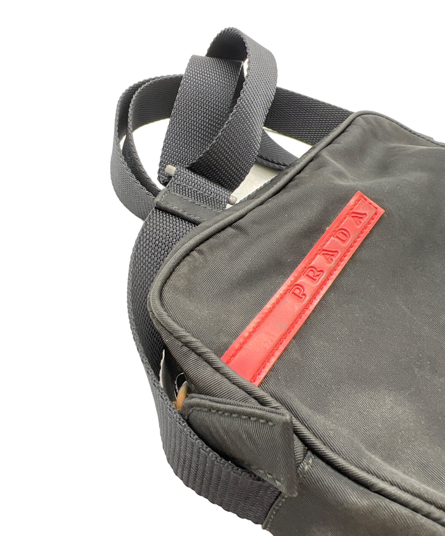 中古・古着通販】PRADA (プラダ) ショルダーバッグ ブラック｜ブランド