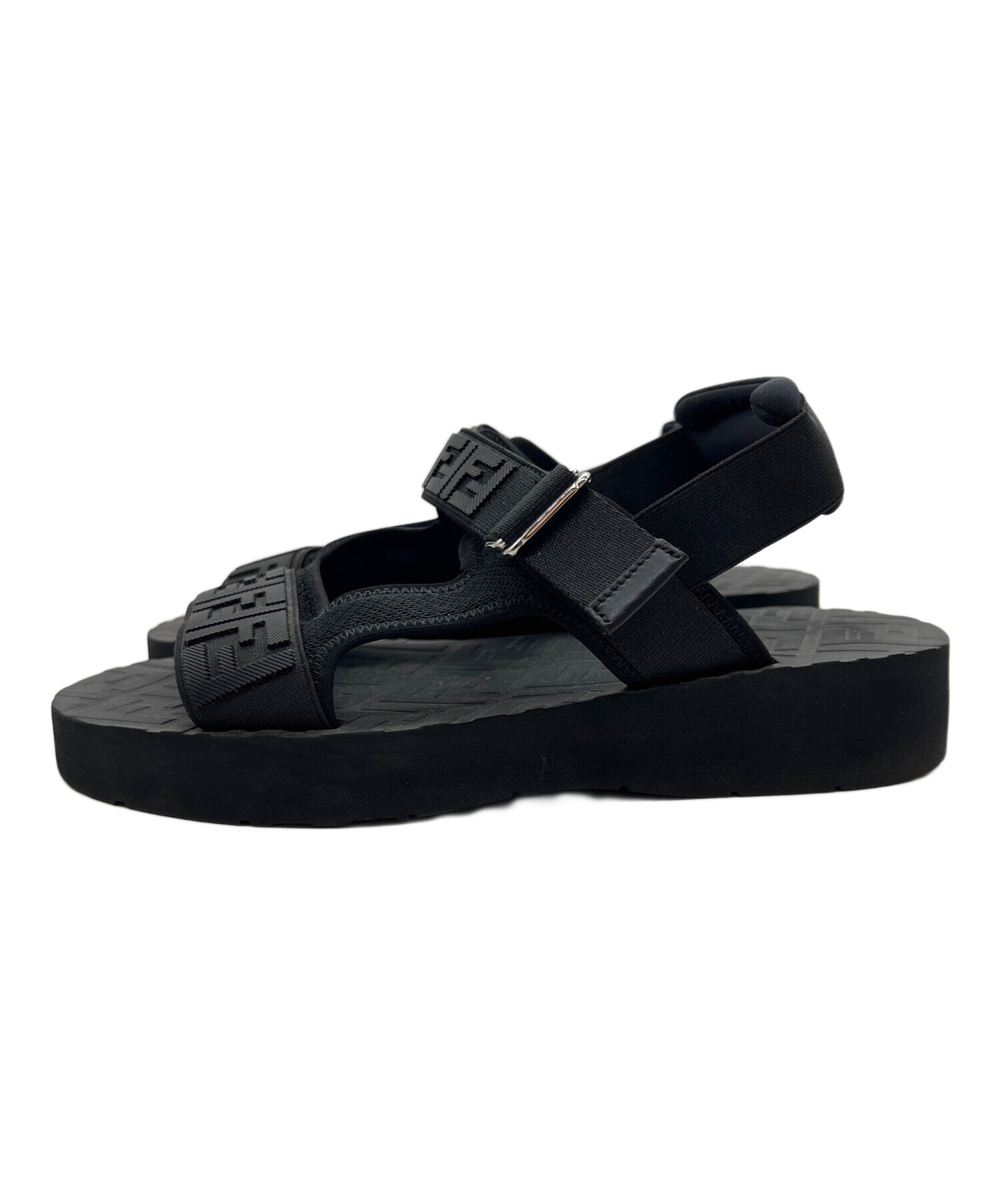 FENDI FFロゴ ストラップサンダル サイズ23.5 FENDI FFロゴ ストラップサンダル サイズ23.5 【公式通販】