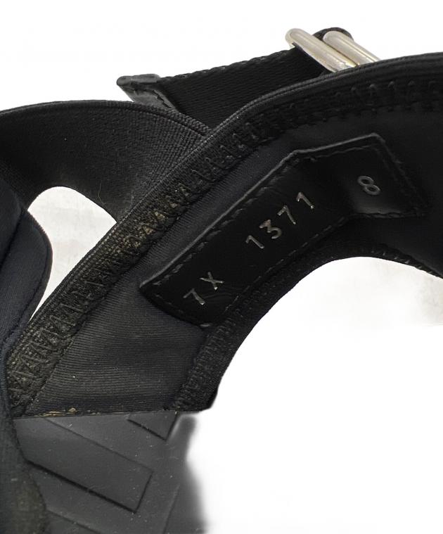 中古・古着通販】FENDI (フェンディ) ストラップサンダル ブラック