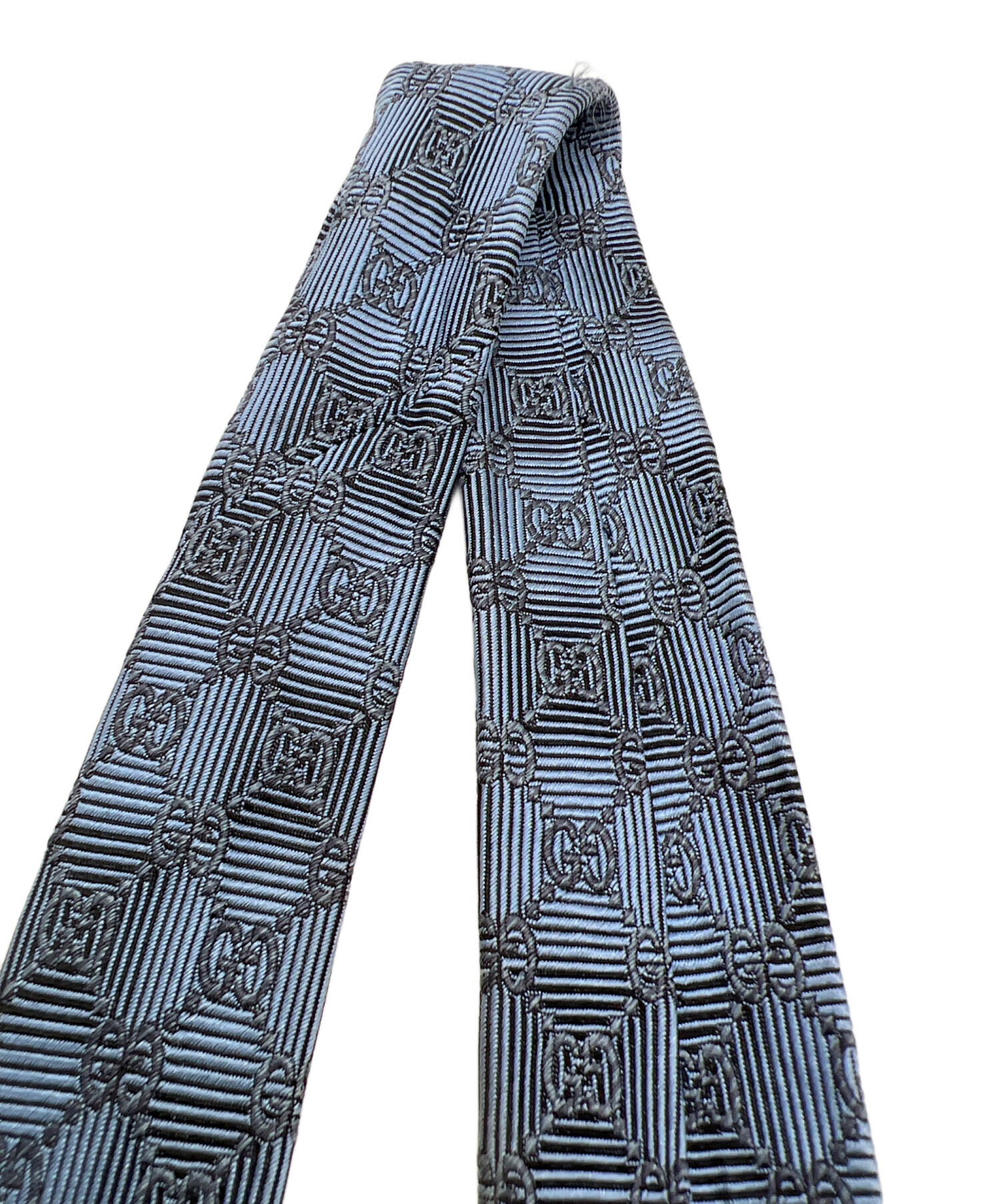 中古・古着通販】GUCCI (グッチ) ネクタイ スカイブルー サイズ:不明