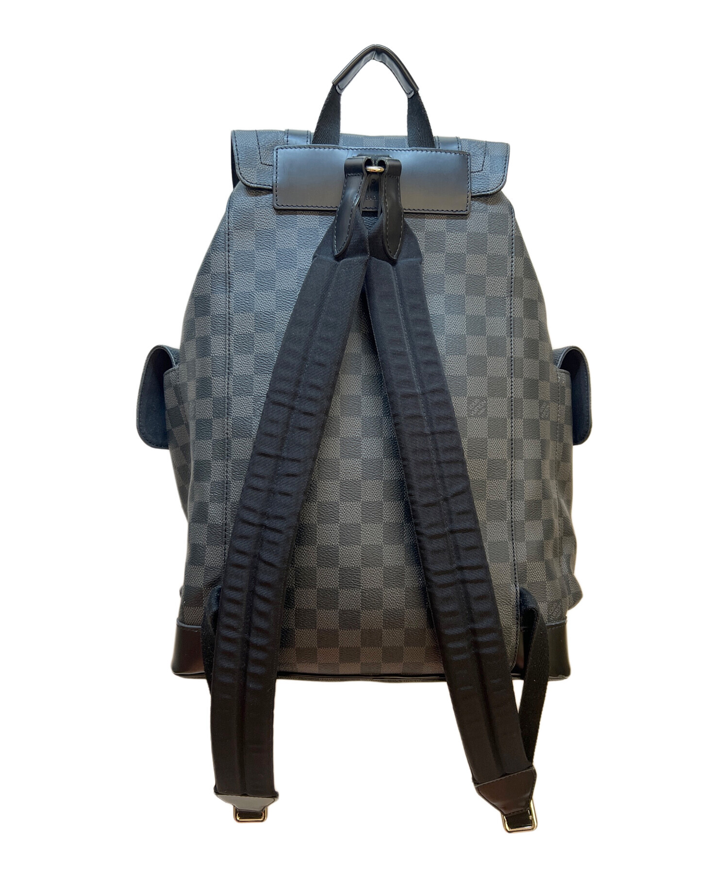 中古・古着通販】LOUIS VUITTON (ルイ ヴィトン) リュック グレー