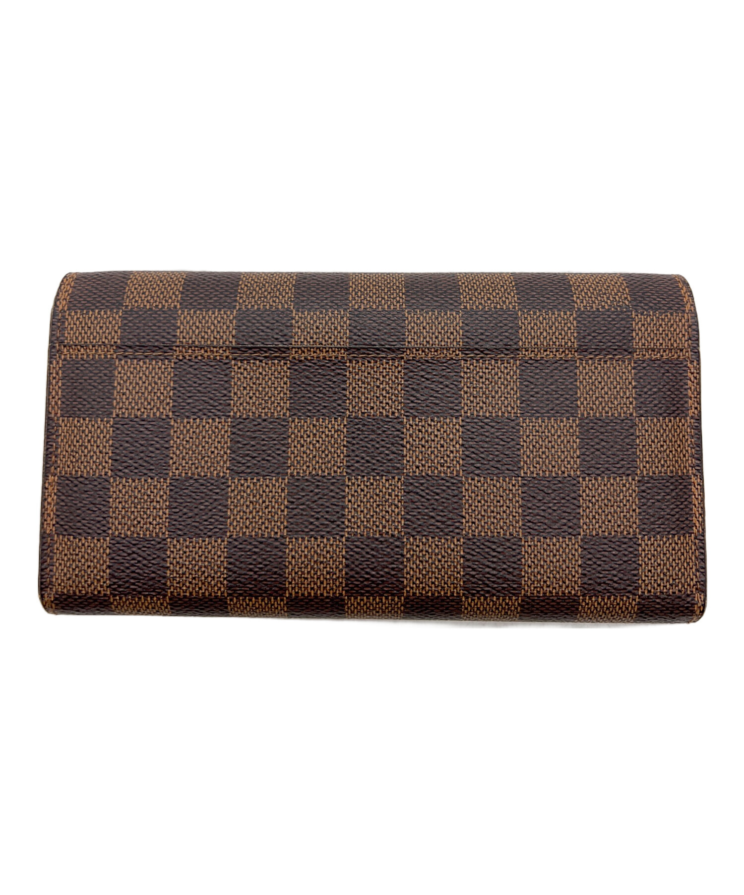 Louis Vuitton 二つ折り財布 ブラウン　ほぼ未使用　美品 中古・古着通販】LOUIS VUITTON (ルイ ヴィトン) 2つ折り財布 ブラウン