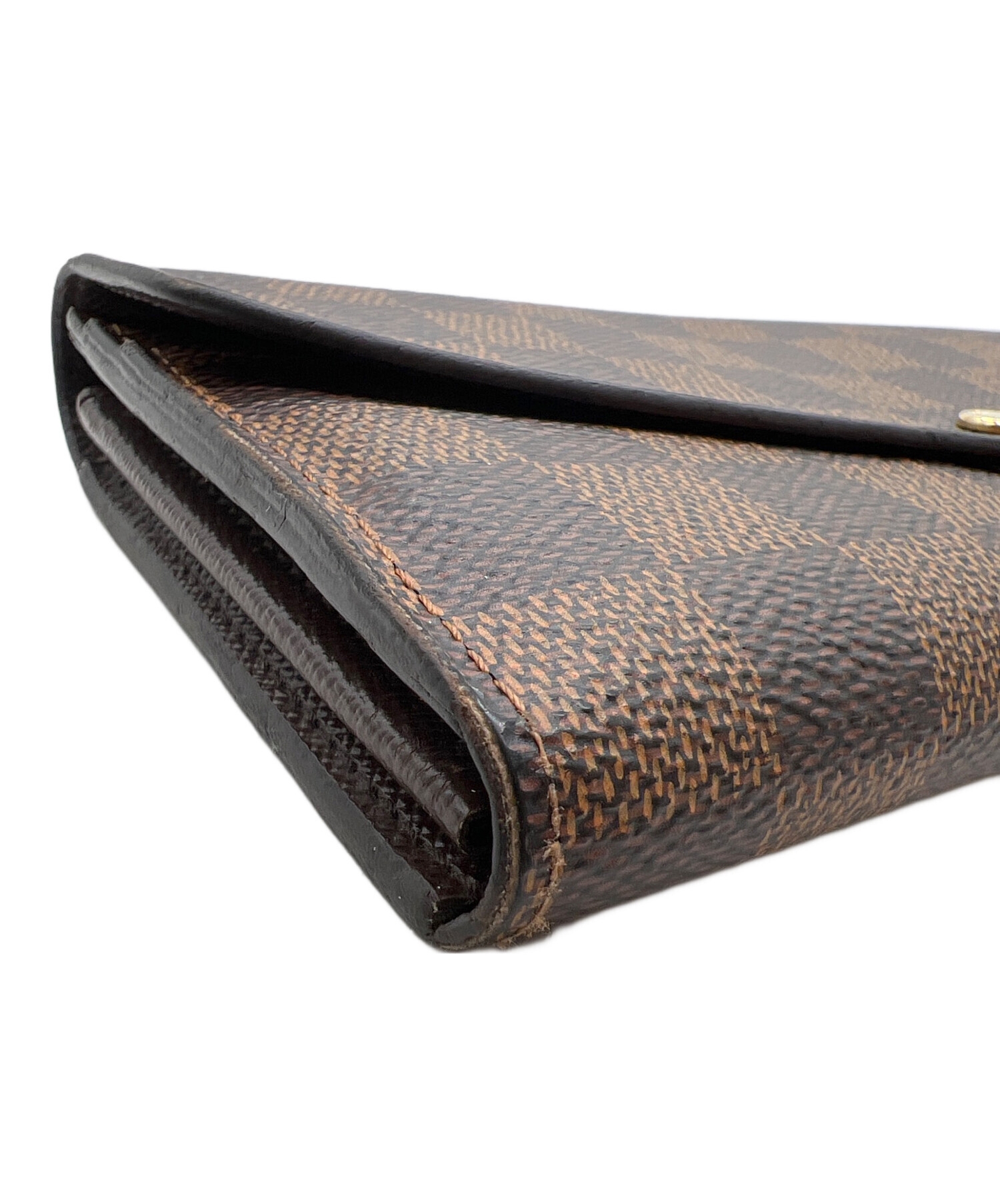 中古・古着通販】LOUIS VUITTON (ルイ ヴィトン) 2つ折り財布 ブラウン