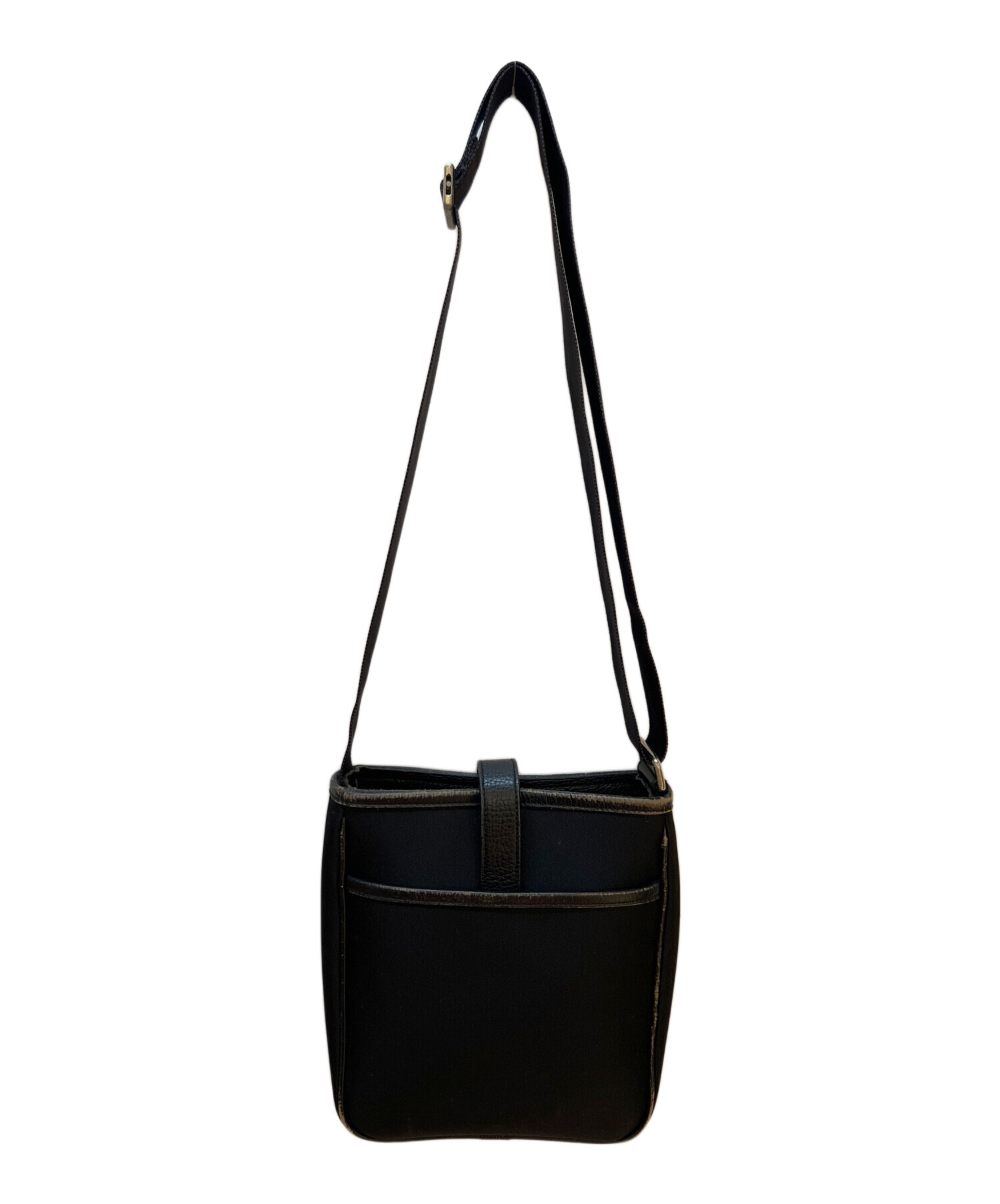 BURBERRY バーバリー ショルダーバッグ  紺 【古着】【中古】【送料無料】 中古・古着通販】BURBERRY (バーバリー) ショルダーバッグ ブラック
