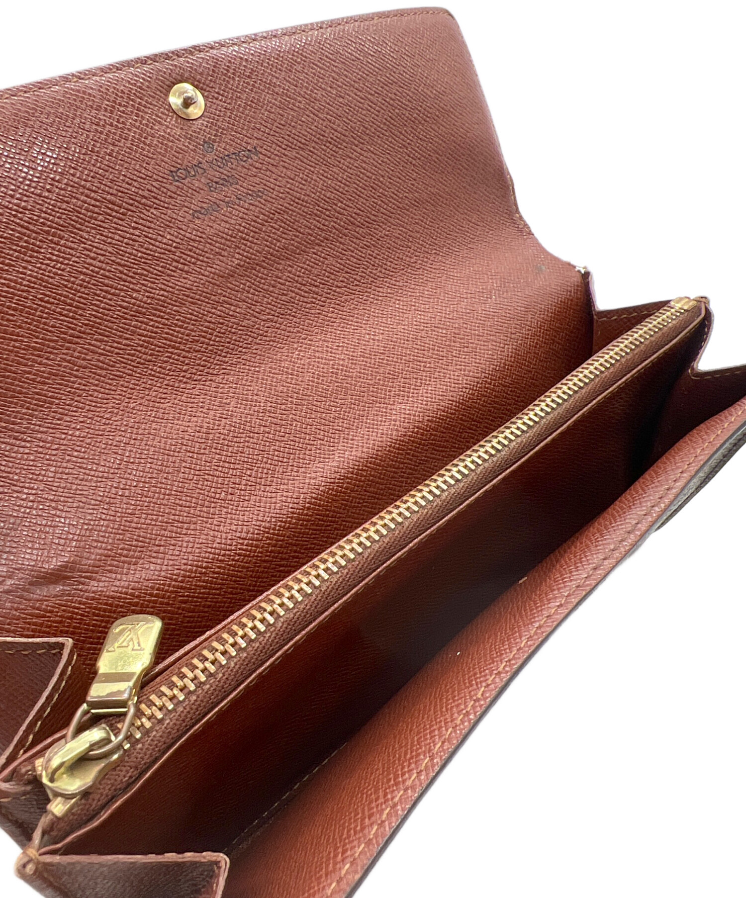 中古・古着通販】LOUIS VUITTON (ルイ ヴィトン) 長財布 ブラウン