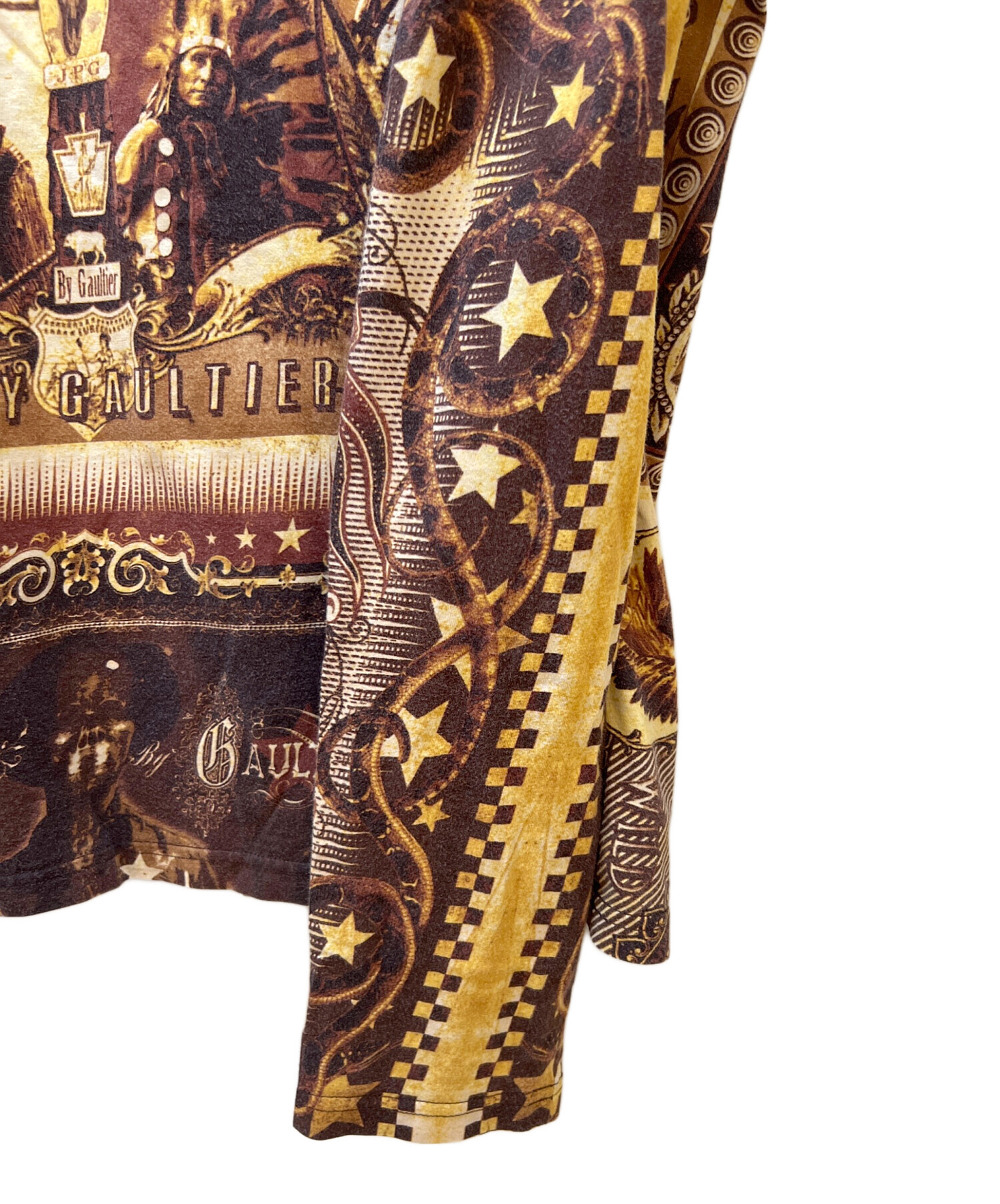 Jean Paul Gaultier ジャンポールゴルチエ　長袖カットソー ジャンポールゴルチエJean Paul GAULTIER タトゥープリントパワー