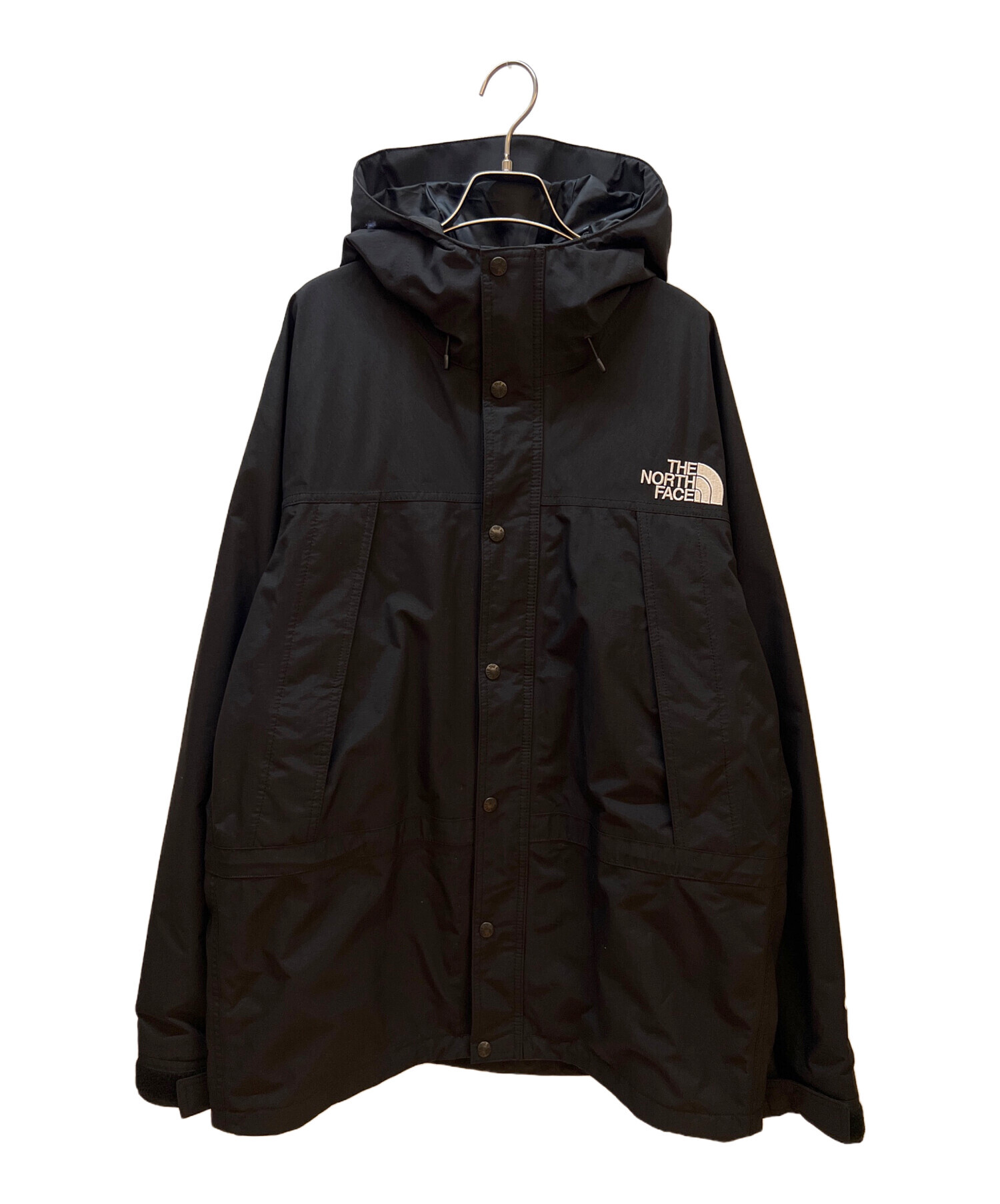 新品タグ付きTHE NORTH FACE レディースブラックナイロンジャケット 中古・古着通販】THE NORTH FACE (ザ ノース フェイス) ナイロン