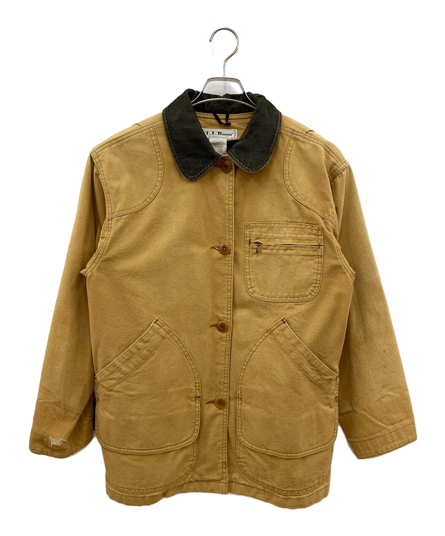 L.L.Bean ムートン風コート ブラウン 中古・古着通販】L.L.Bean 
