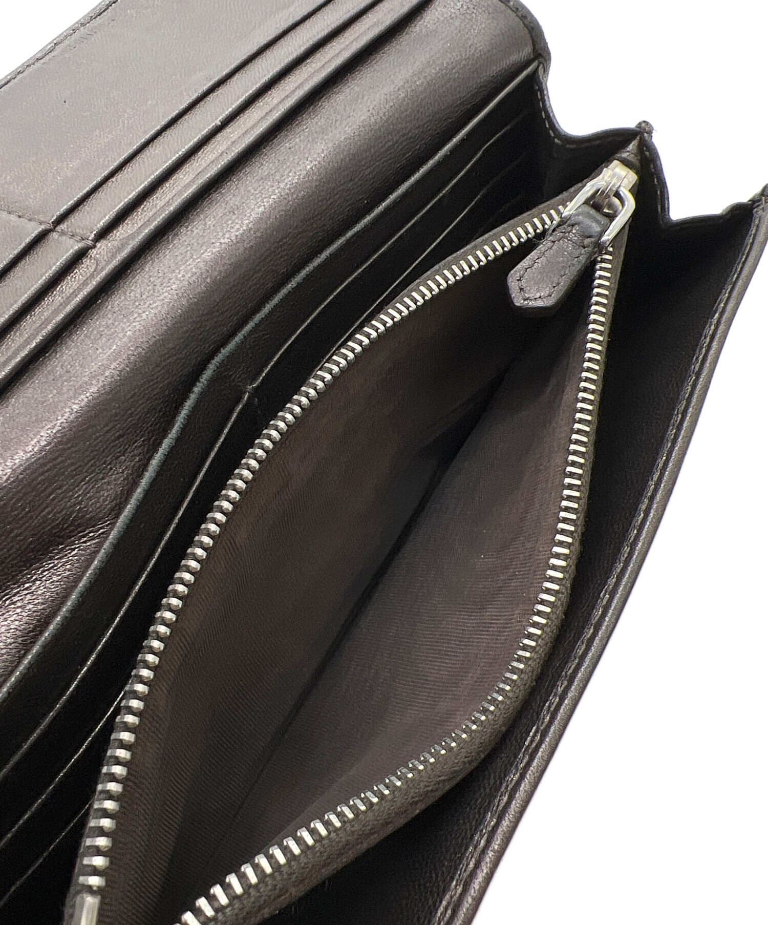 中古・古着通販】PRADA (プラダ) 長財布 ブラウン｜ブランド・古着通販