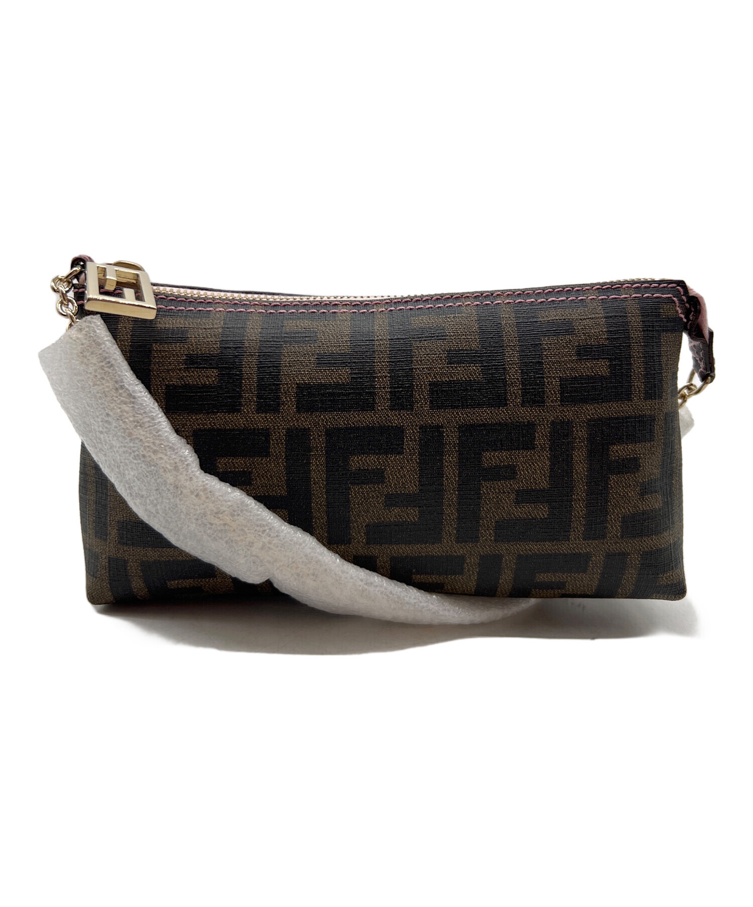 中古・古着通販】FENDI (フェンディ) ハンドバッグ ブラウン｜ブランド