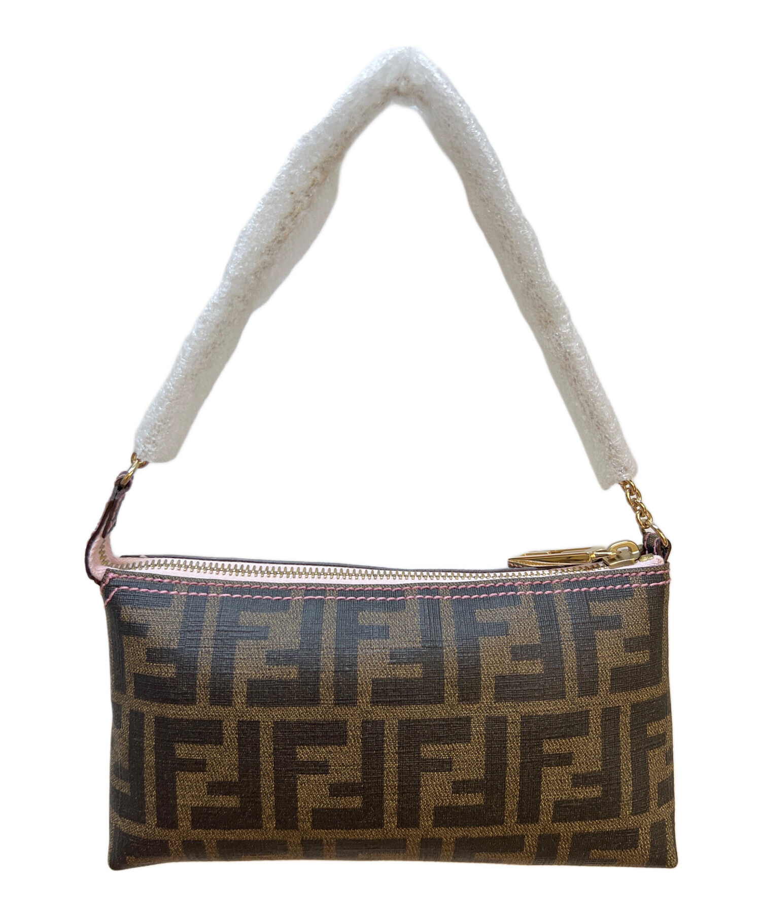 中古・古着通販】FENDI (フェンディ) ハンドバッグ ブラウン｜ブランド