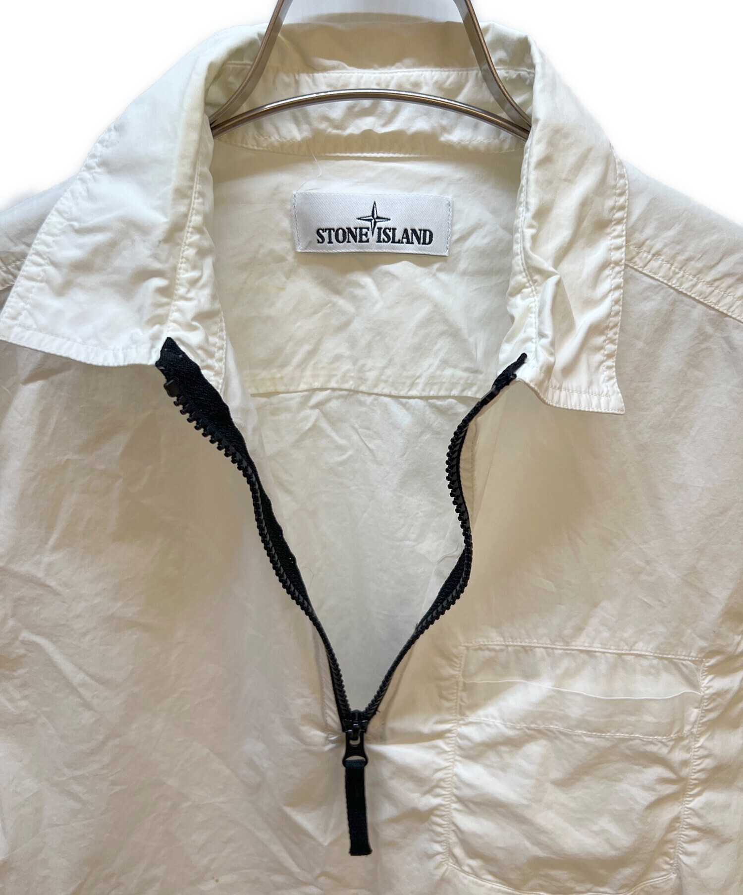 中古・古着通販】STONE ISLAND (ストーンアイランド) 半袖シャツ